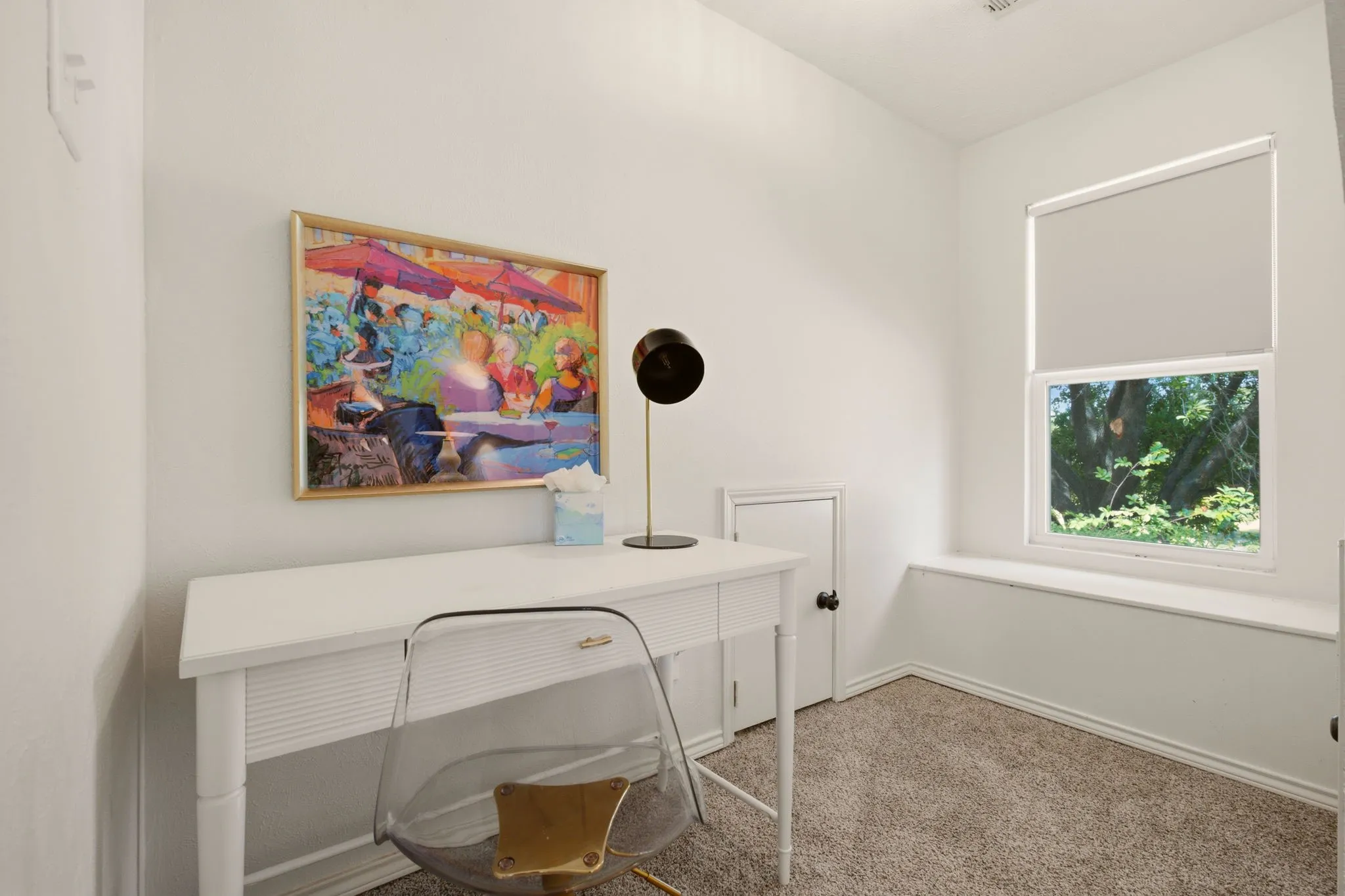 2nd floor primary desk sitting area