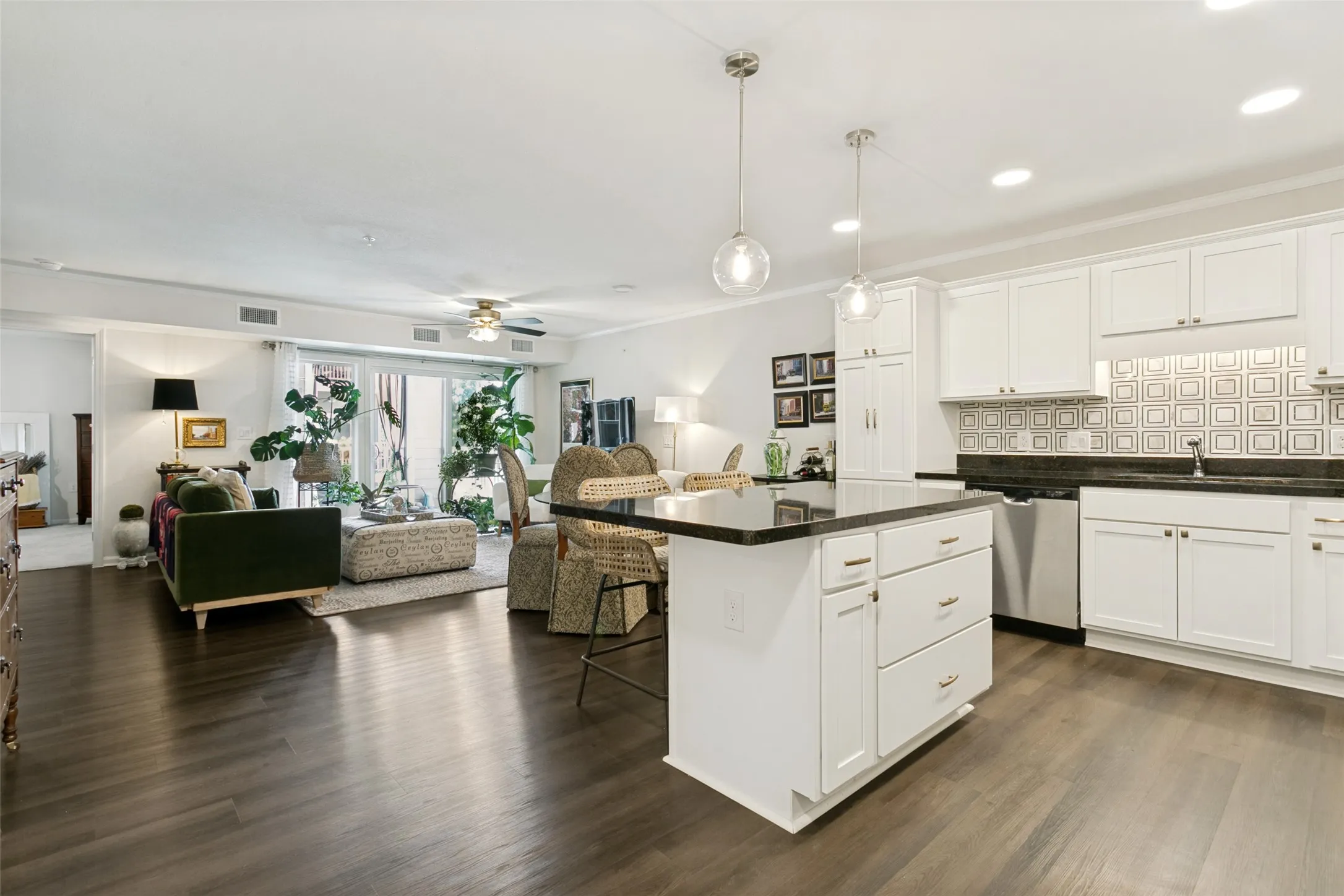 Step into an open floor plan with natural light and on trend finishes.