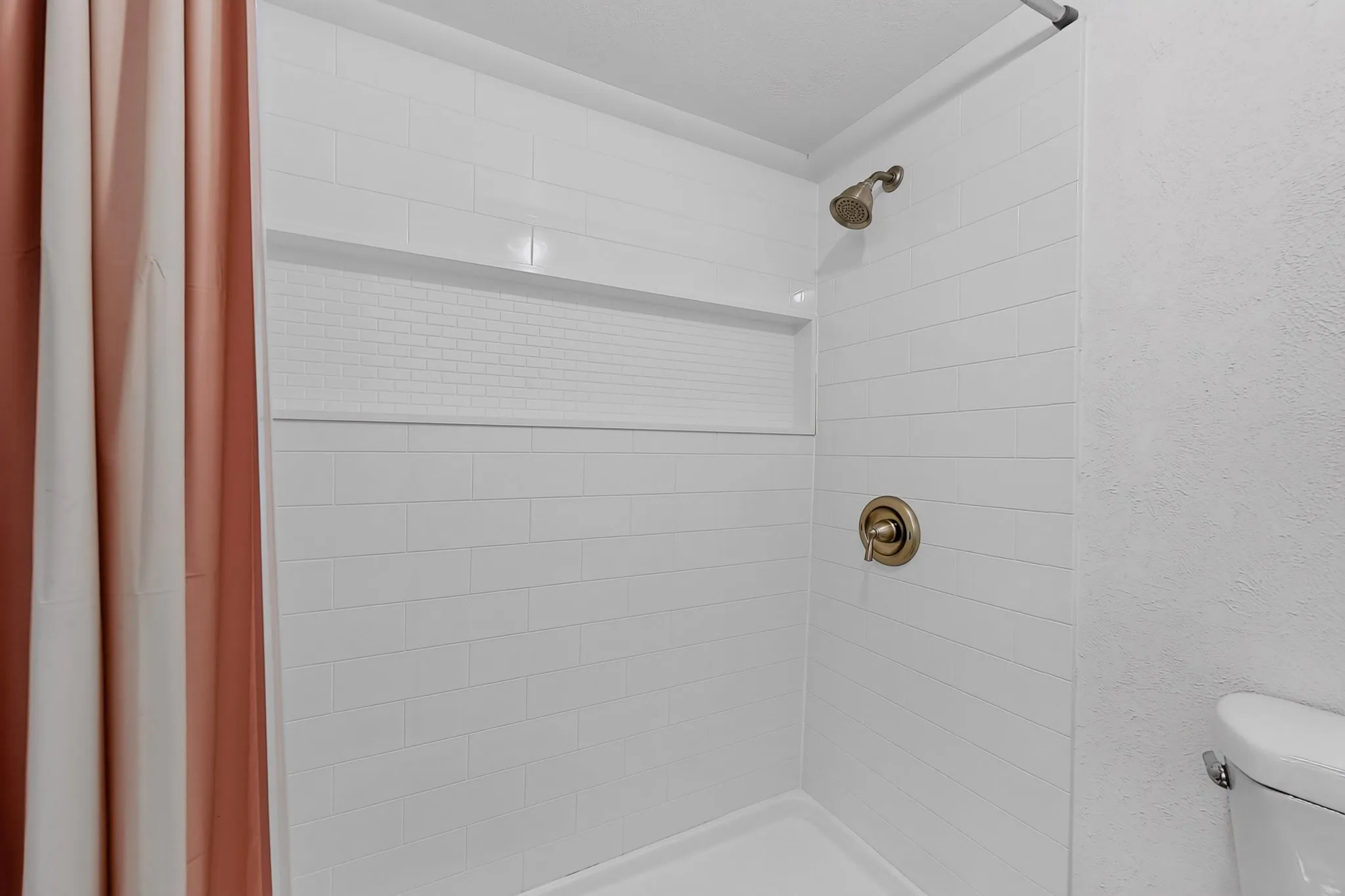 Large shower in primary bath
