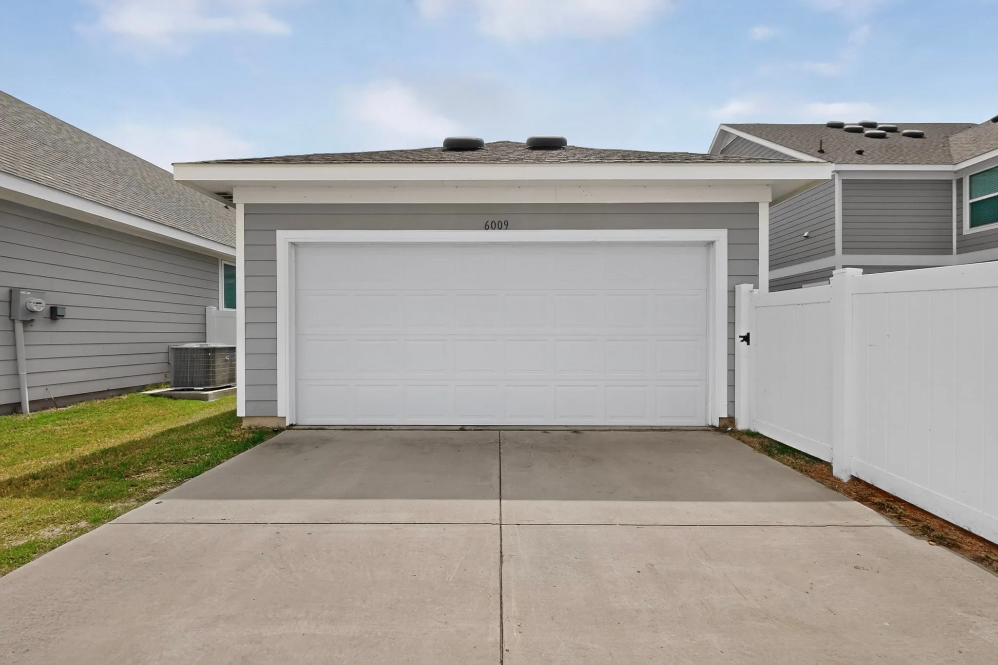 Rear entry garage