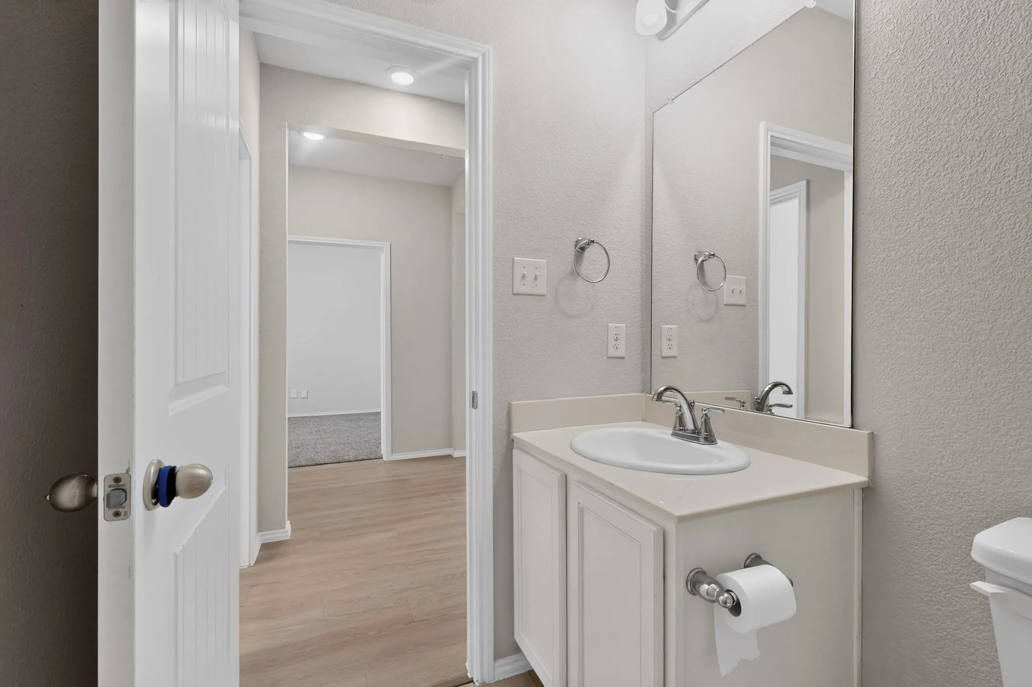 Full bath on first floor