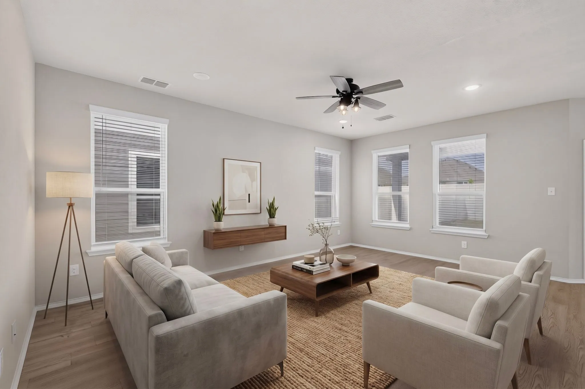 Great living room space