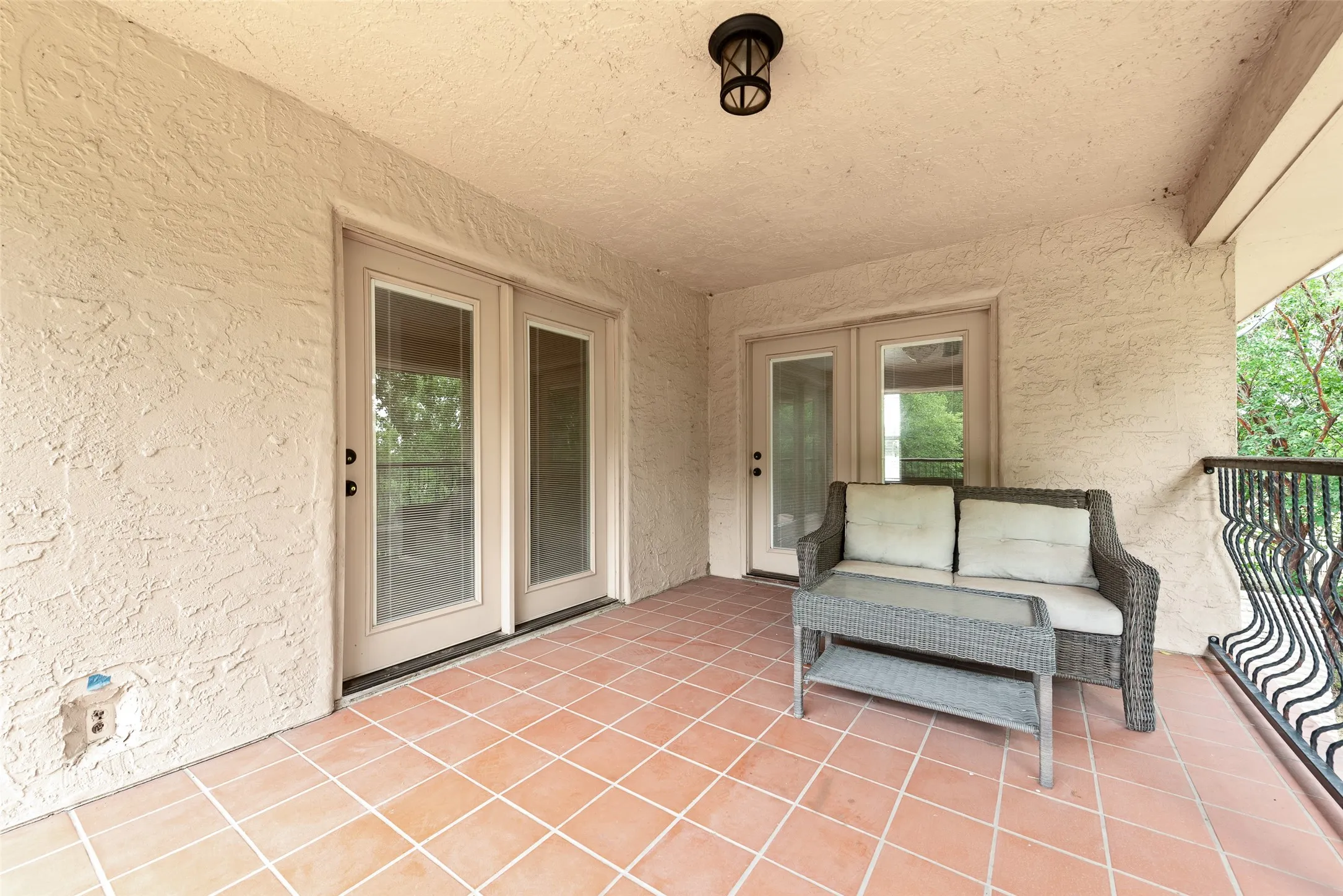 Another balcony off of the 2nd floor.