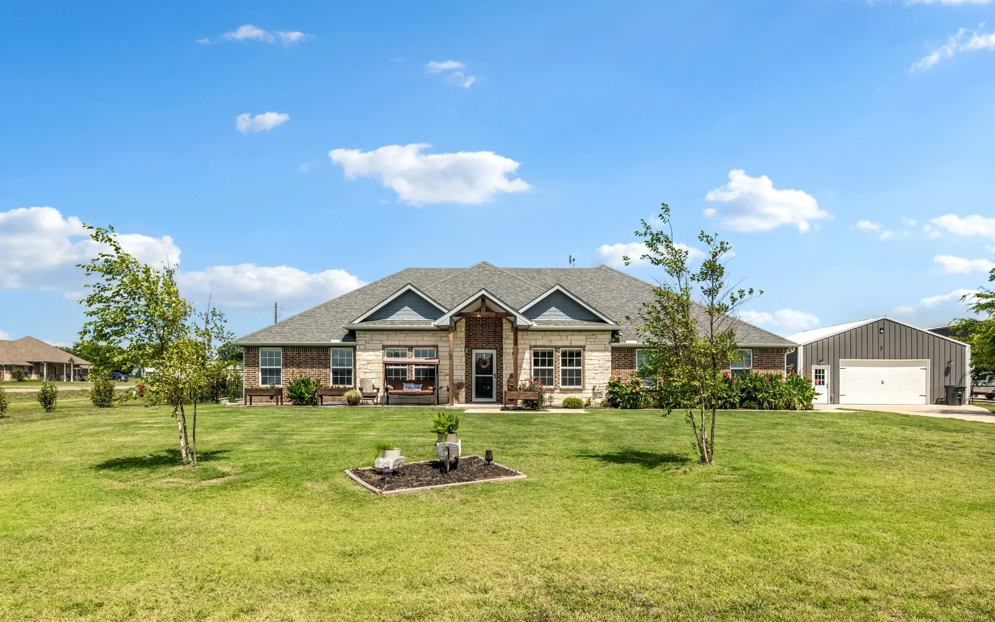 Single Family Residence For Sale in Fannin County , 296 Hidden Meadow Trail, Leonard, Texas 75452, 4 Bedroom, 3 Bathroom, 2 Garage spaces, 2,270 Sqft, built in 2023, mls#21335330, Real Estate Agent in Leonard, Homes For Sale in Fannin county, Homes For Sale in Leonard, Realtor in Leonard Texas, Real Estate Brokerage Independent Realty Texas, Luminita Cordes Realtor