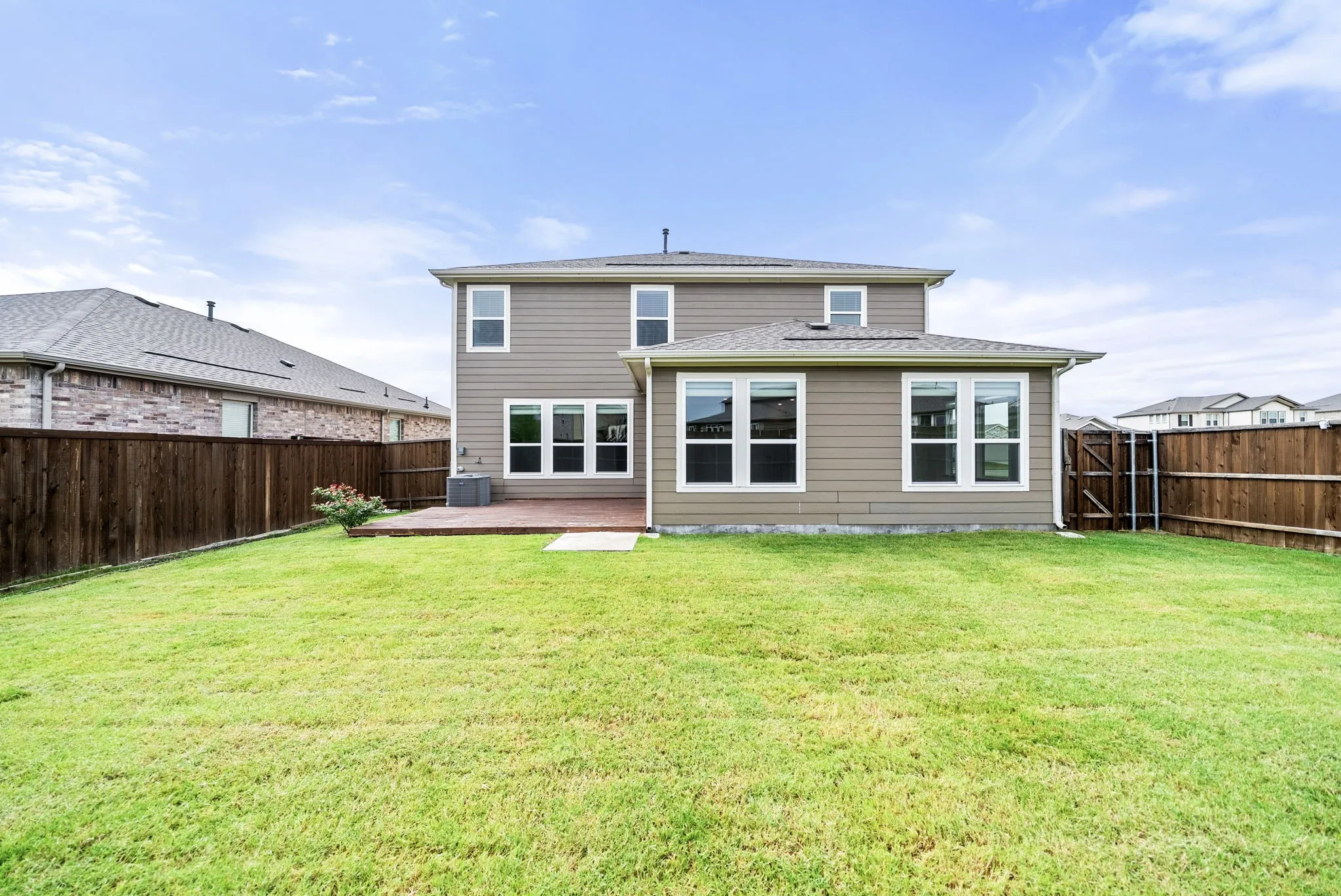 large yard
