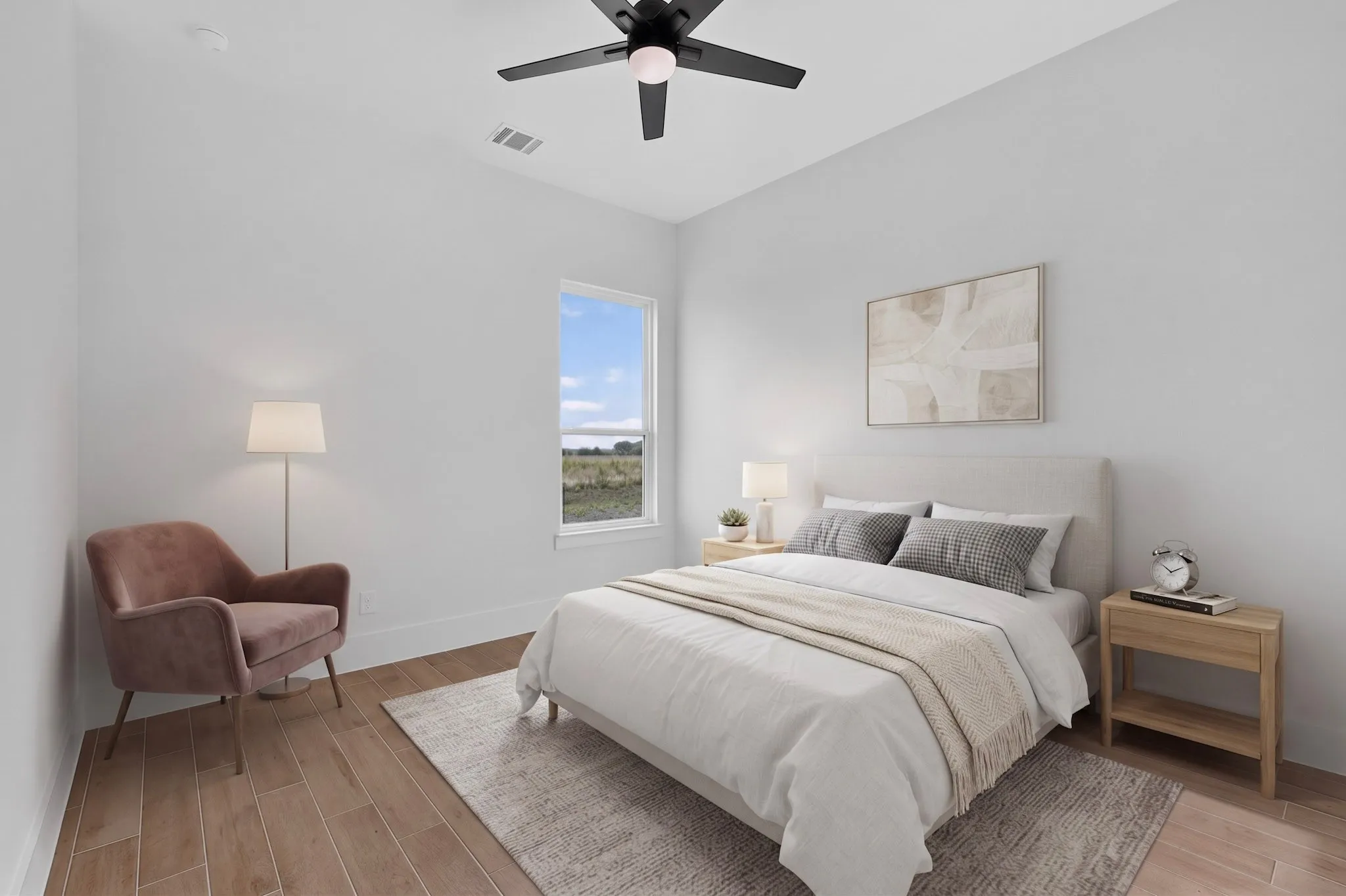 AI Edited bedroom