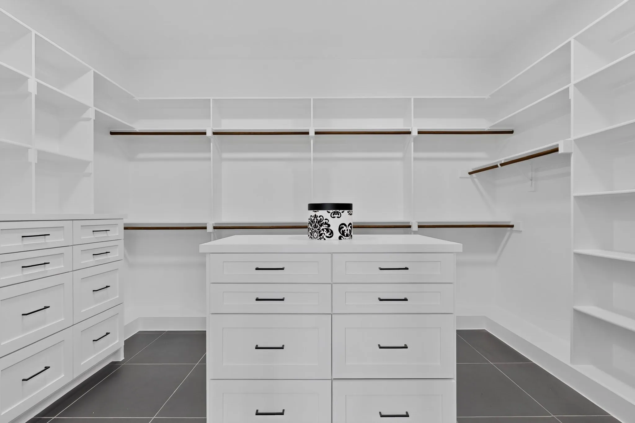 Primary closet