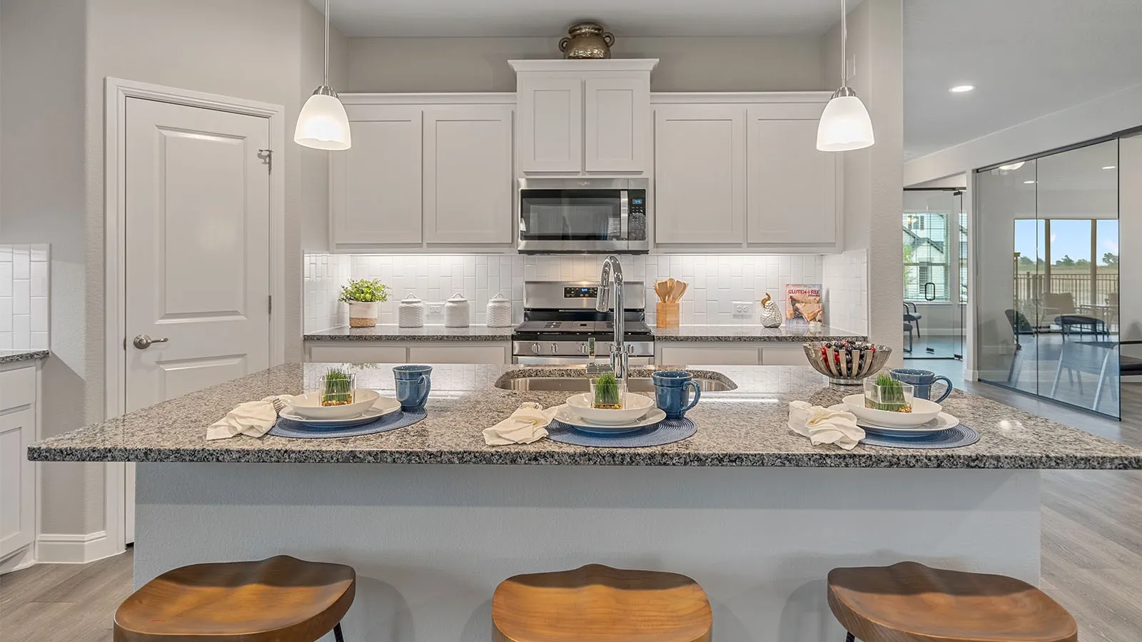 Kitchen- All Home and community information, including pricing, included features, terms, availability and amenities, are subject to change at any time without notice or obligation. All Drawings, pictures, photographs, video, square footages, floor plans, elevations, features, colors and sizes are approximate for illustration purposes only and will vary from the homes as built.