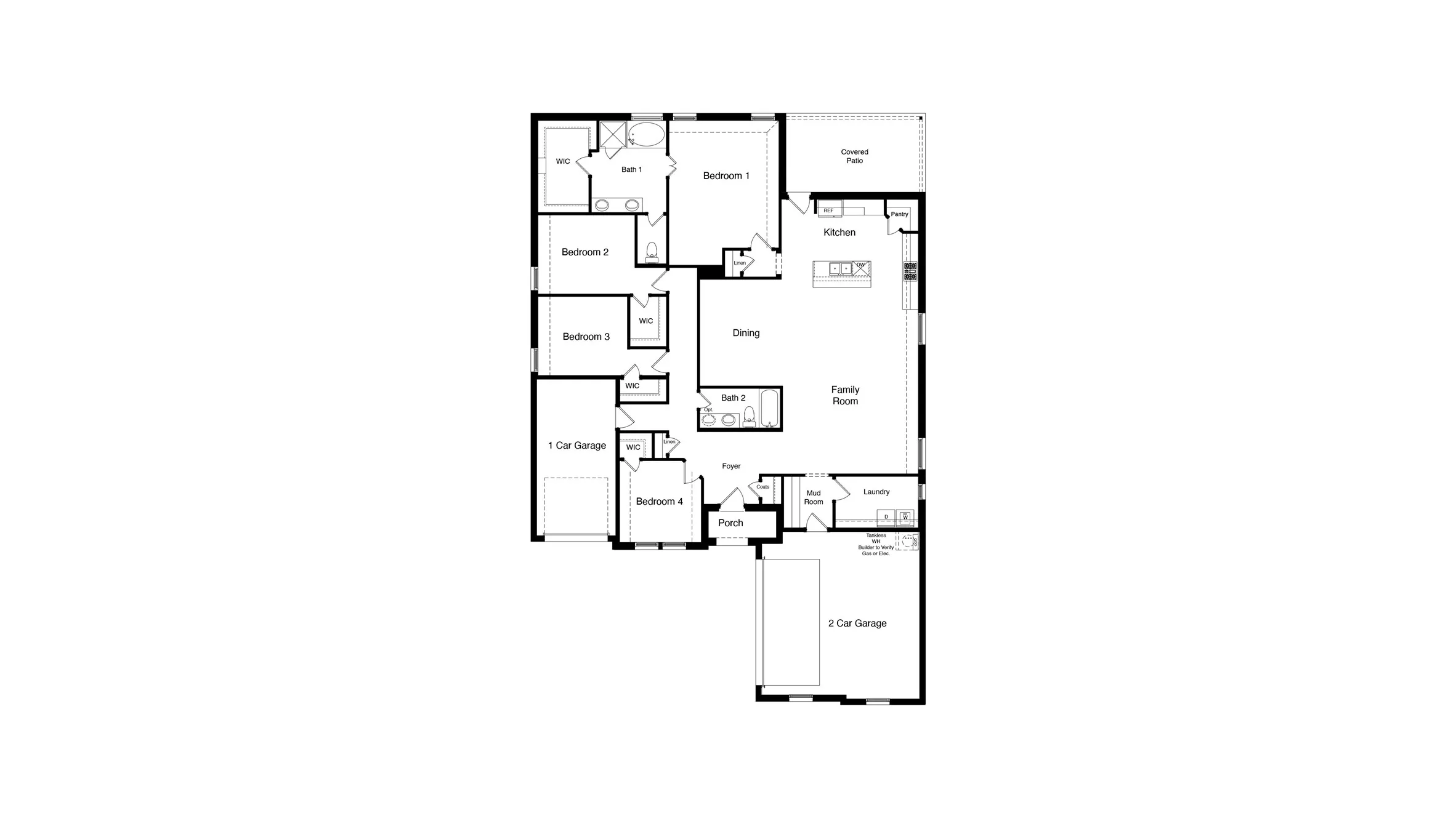 D.R. Horton's  Granbury floorplan - All Home and community information, including pricing, included features, terms, availability and amenities, are subject to change at any time without notice or obligation. All Drawings, pictures, photographs, video, square footages, floor plans, elevations, features, colors and sizes are approximate for illustration purposes only and will vary from the homes as built.