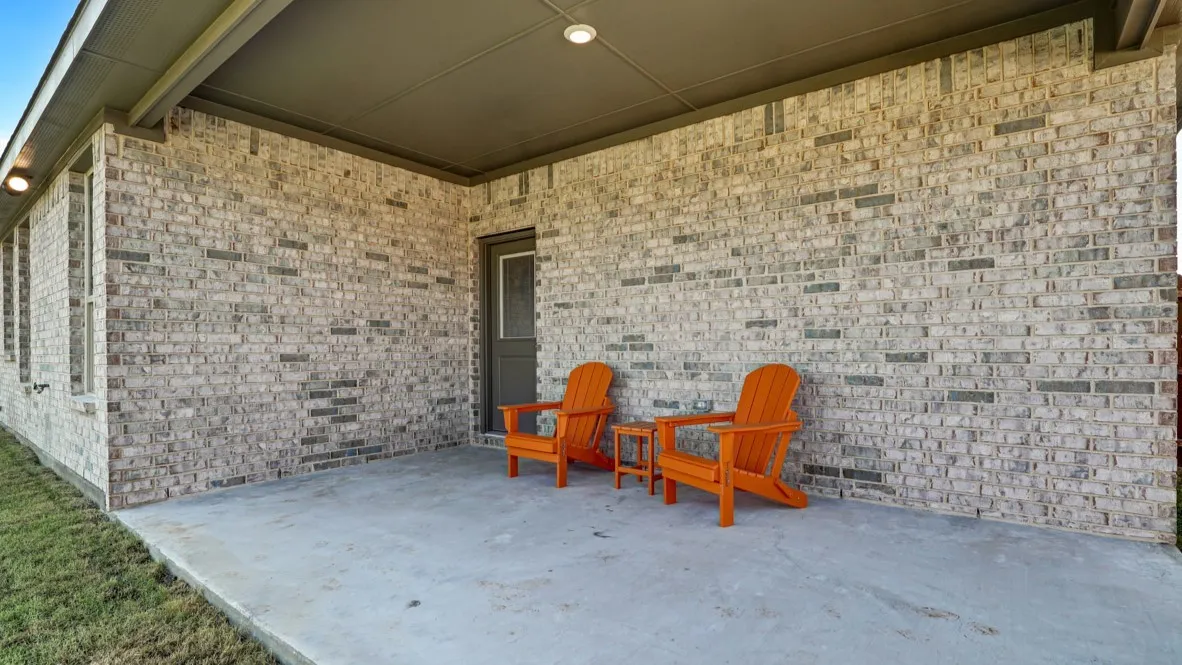 Patio - All Home and community information, including pricing, included features, terms, availability and amenities, are subject to change at any time without notice or obligation. All Drawings, pictures, photographs, video, square footages, floor plans, elevations, features, colors and sizes are approximate for illustration purposes only and will vary from the homes as built.
