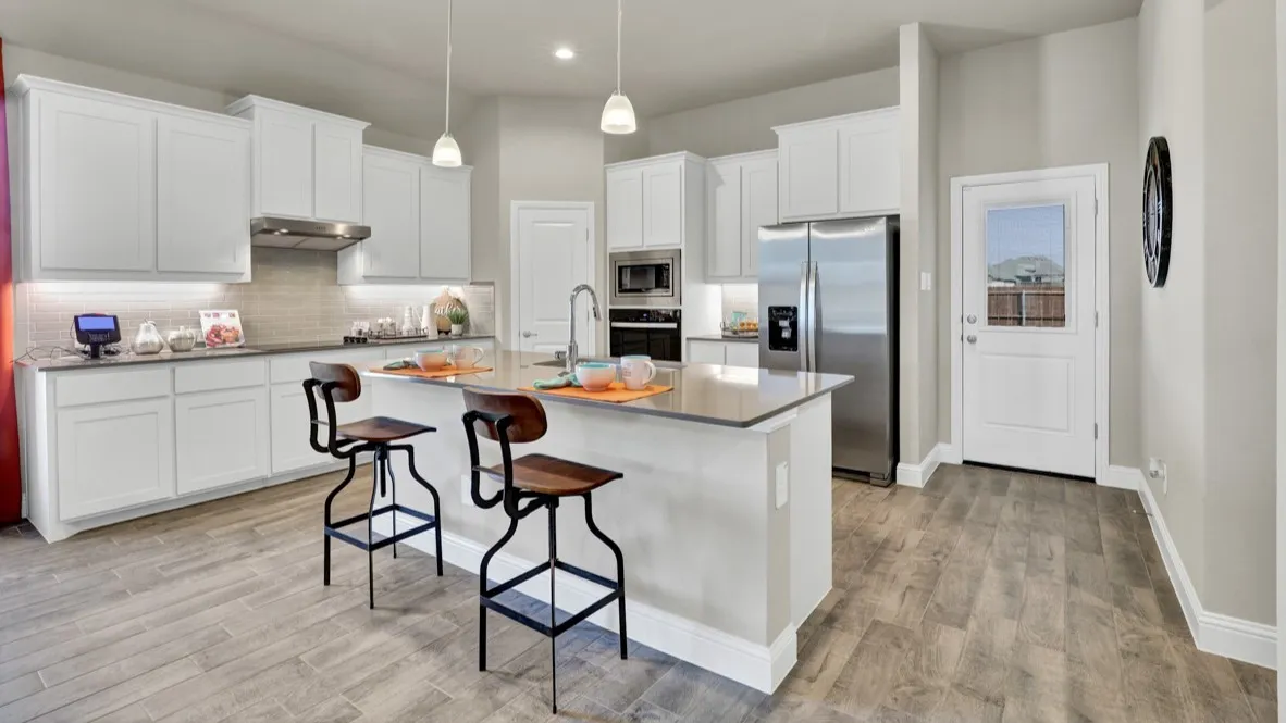Kitchen - All Home and community information, including pricing, included features, terms, availability and amenities, are subject to change at any time without notice or obligation. All Drawings, pictures, photographs, video, square footages, floor plans, elevations, features, colors and sizes are approximate for illustration purposes only and will vary from the homes as built.
