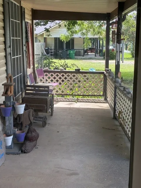 Front patio