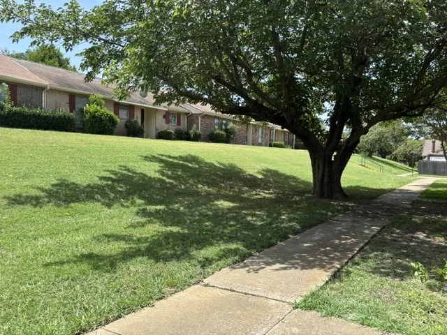Greenbelt view from front door