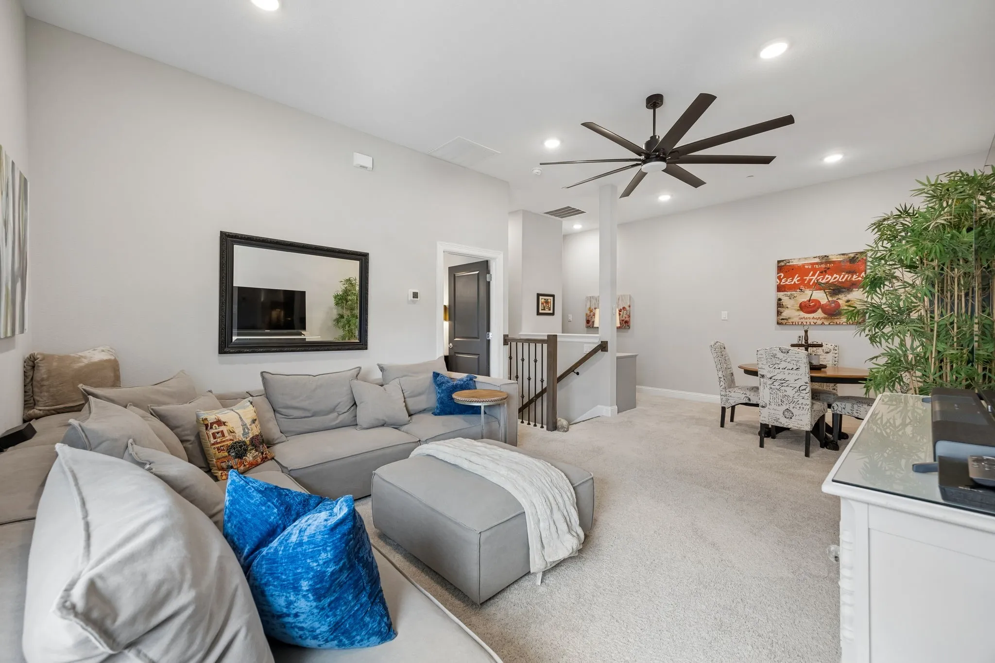 Enough space for lounging and gaming
