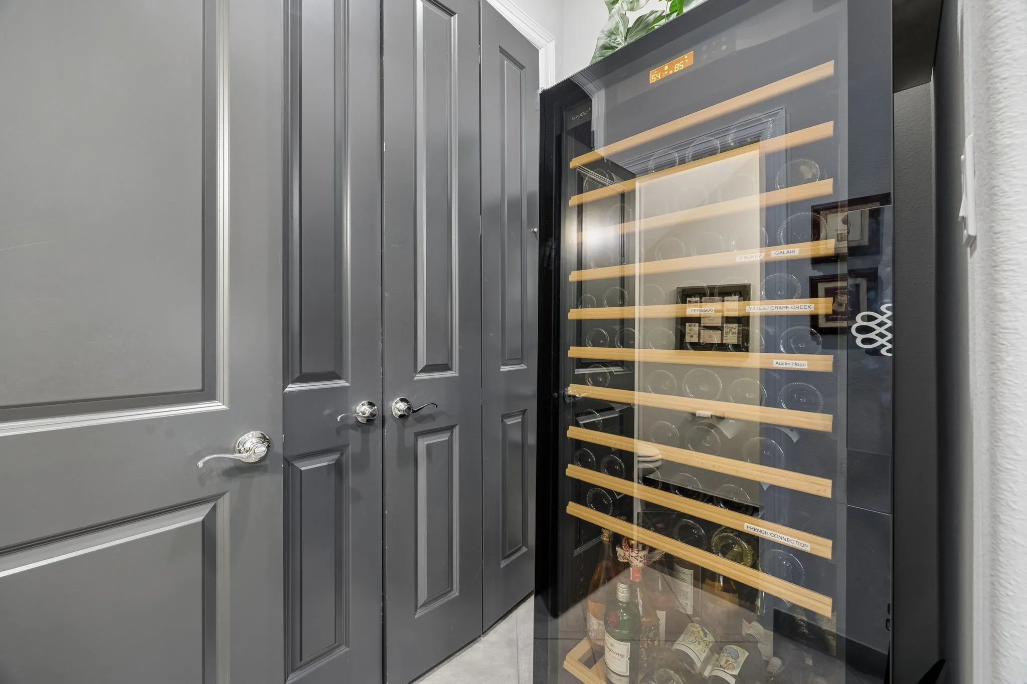 Space for Wine cabinet.