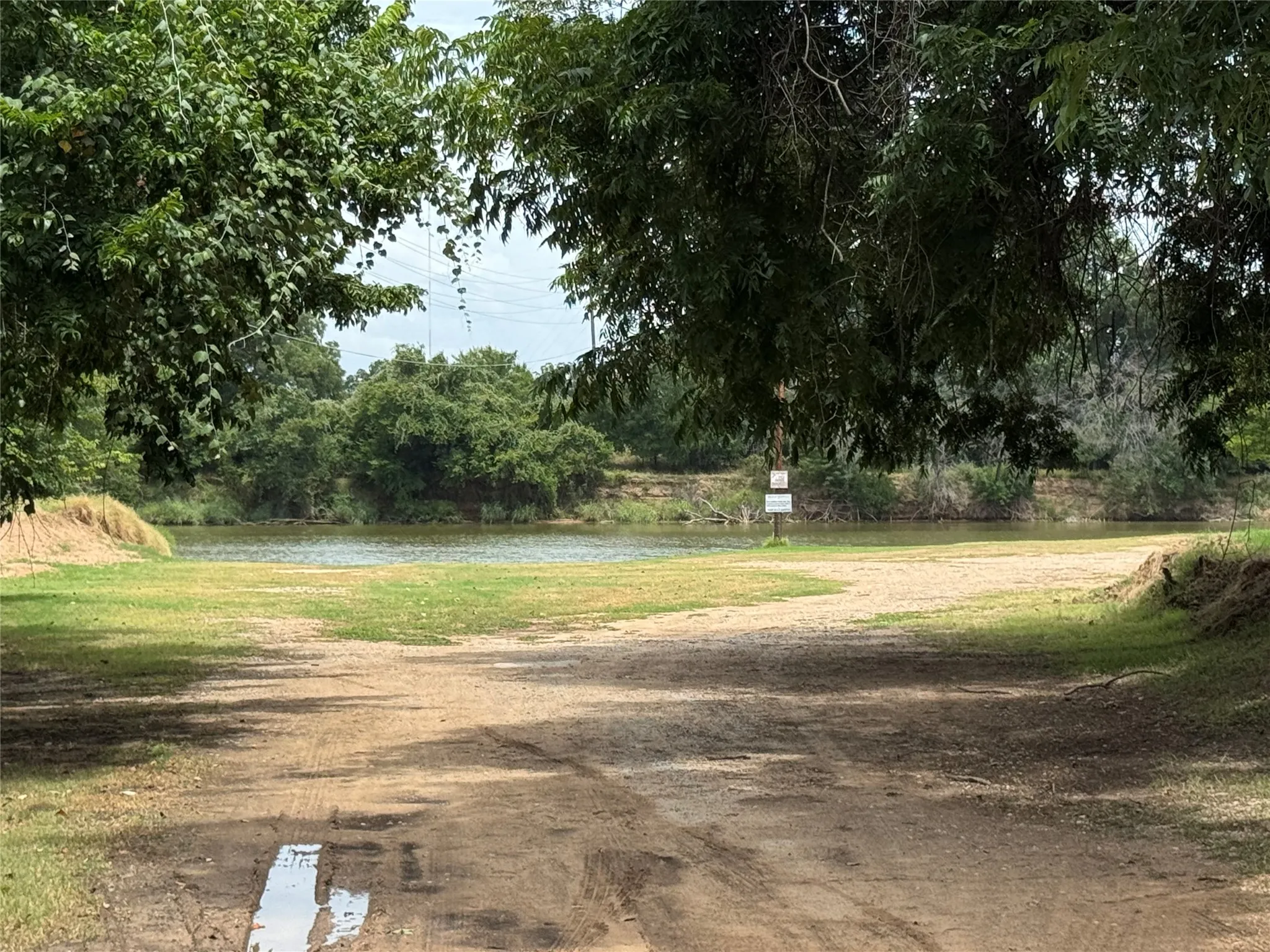 Brazos river entrance