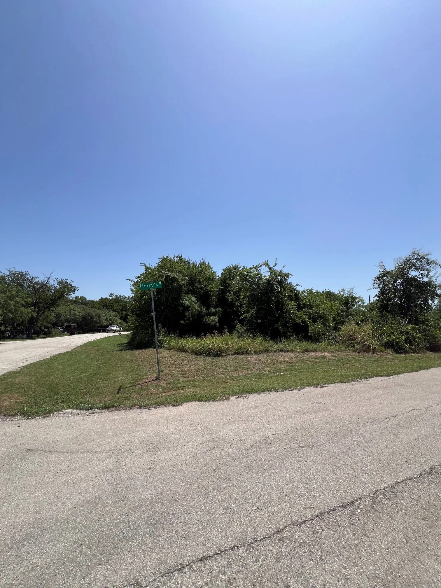 Large corner lot