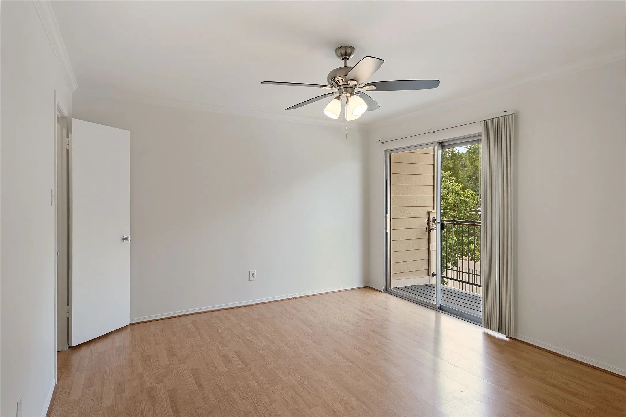 Two closets in the bedroom; one walk-in