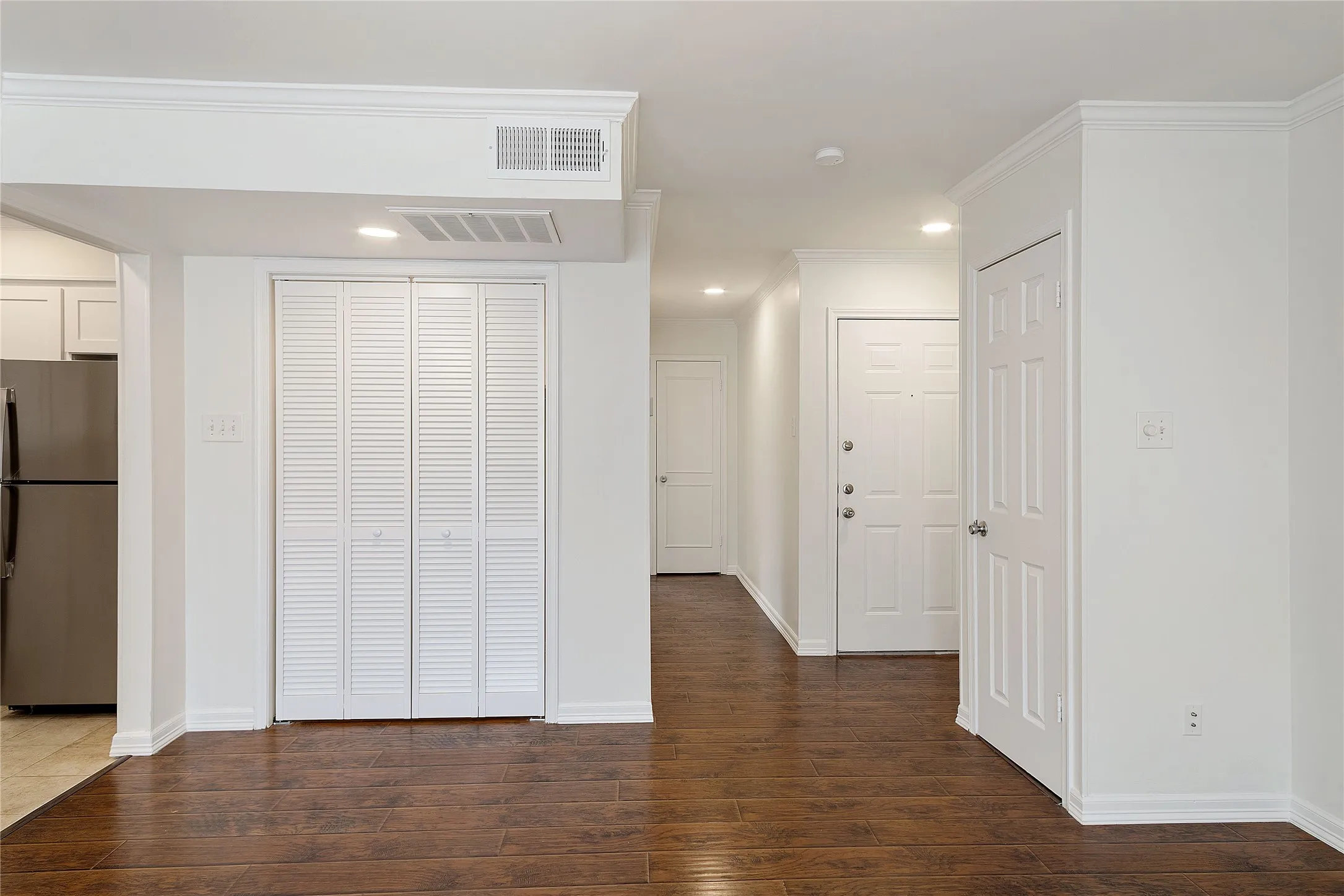 Hallway leading to the bedroom