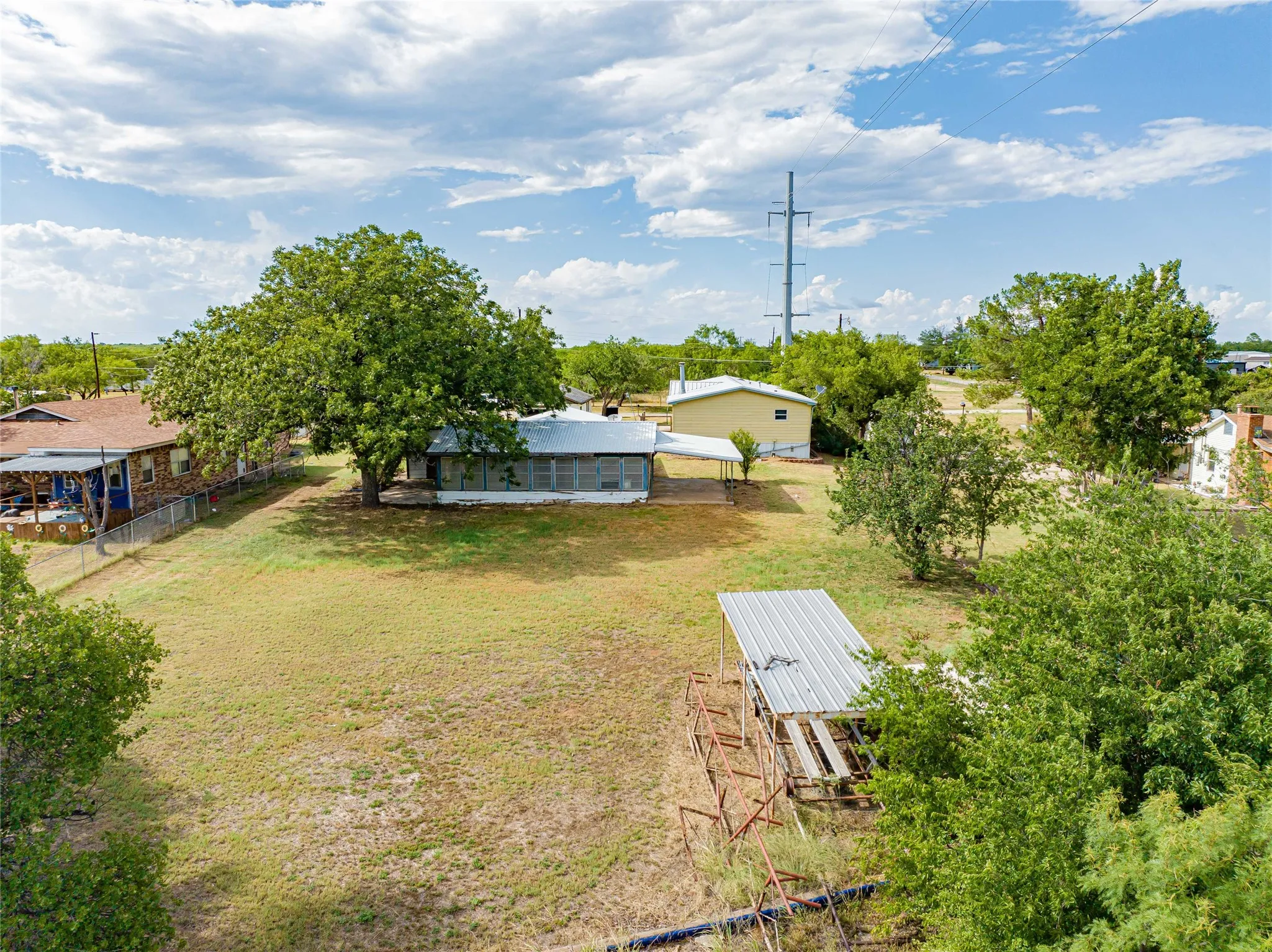 Waterside area of property