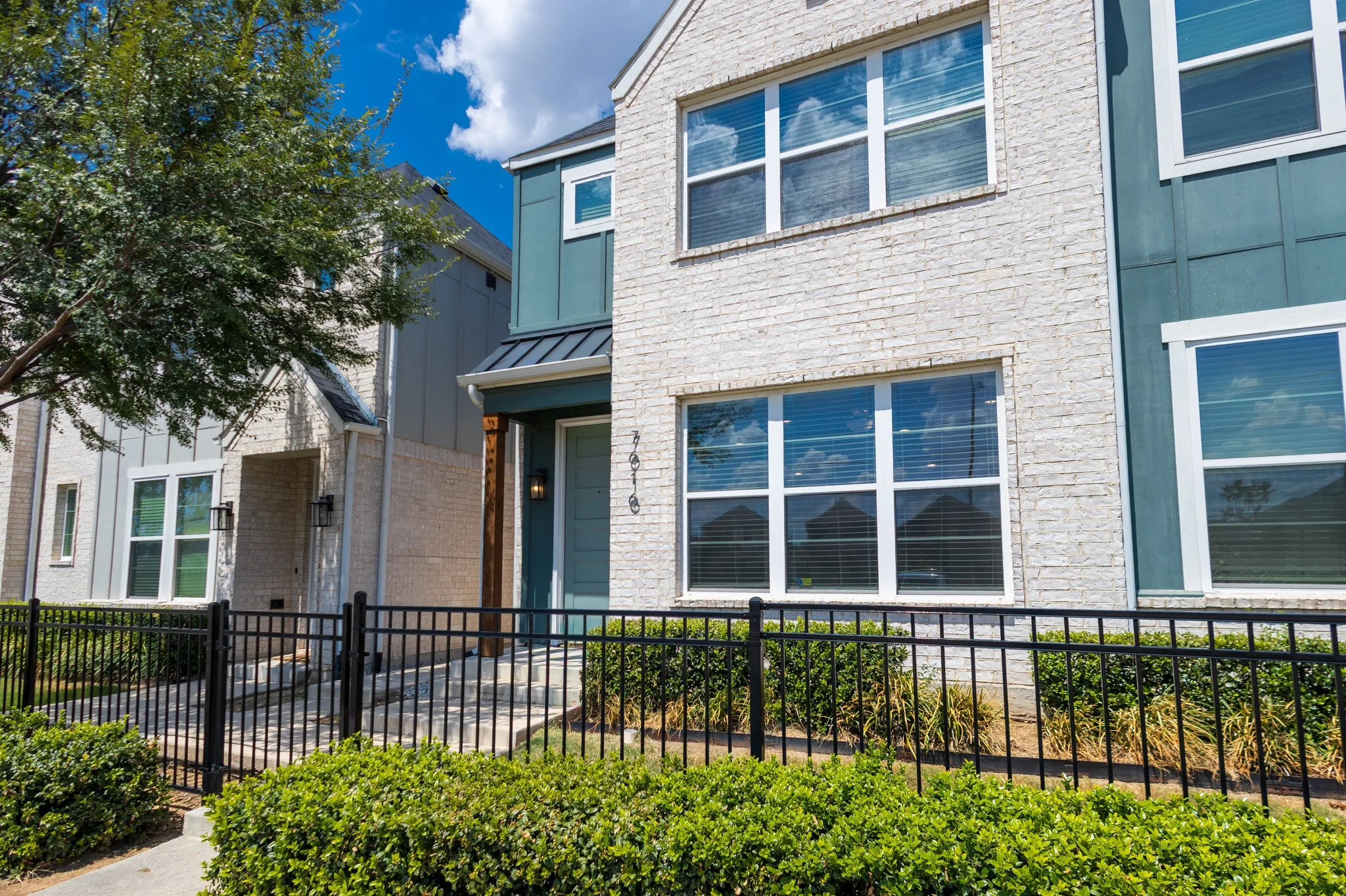 Exterior shot of the front