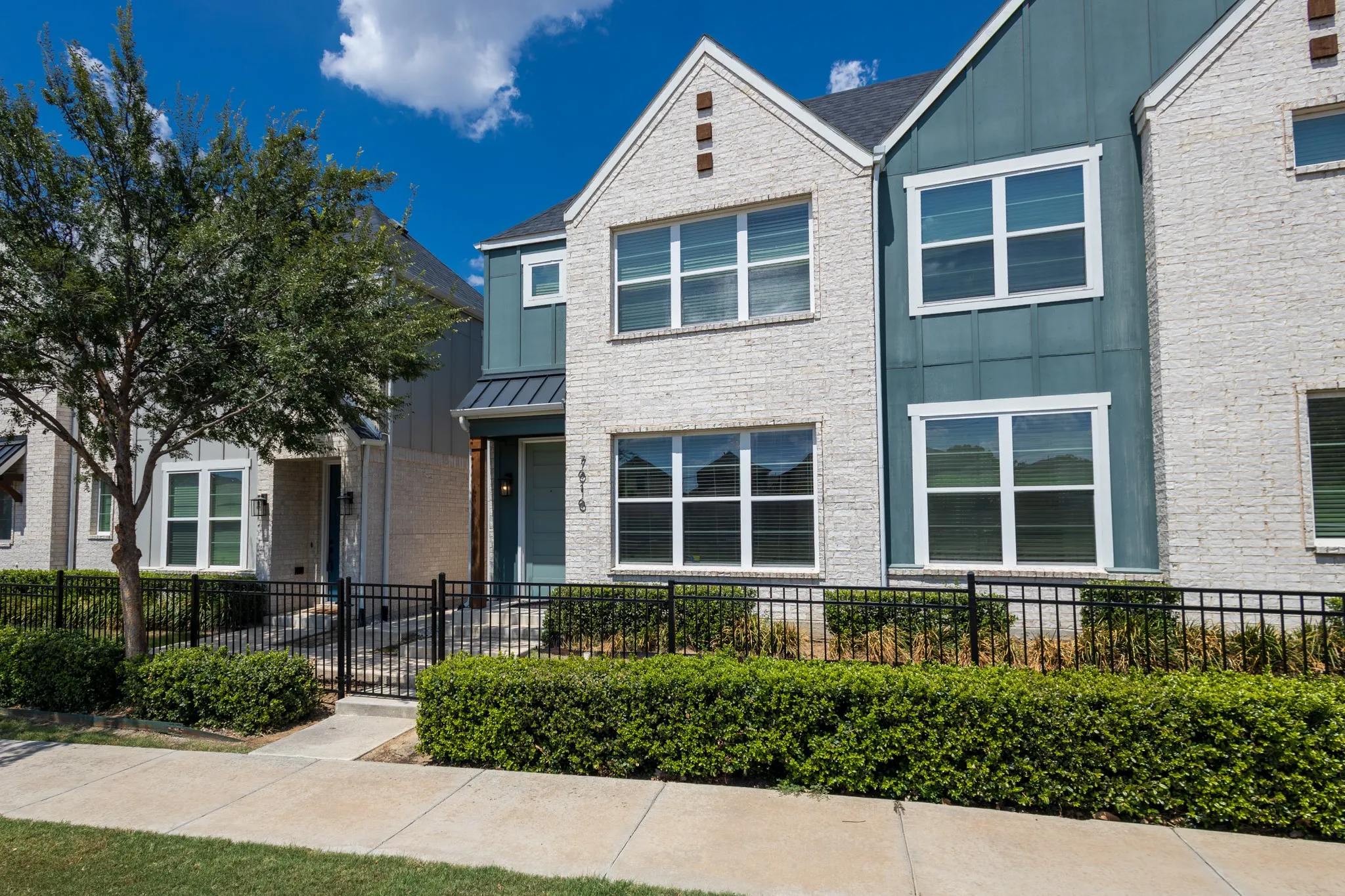 Exterior shot of the front