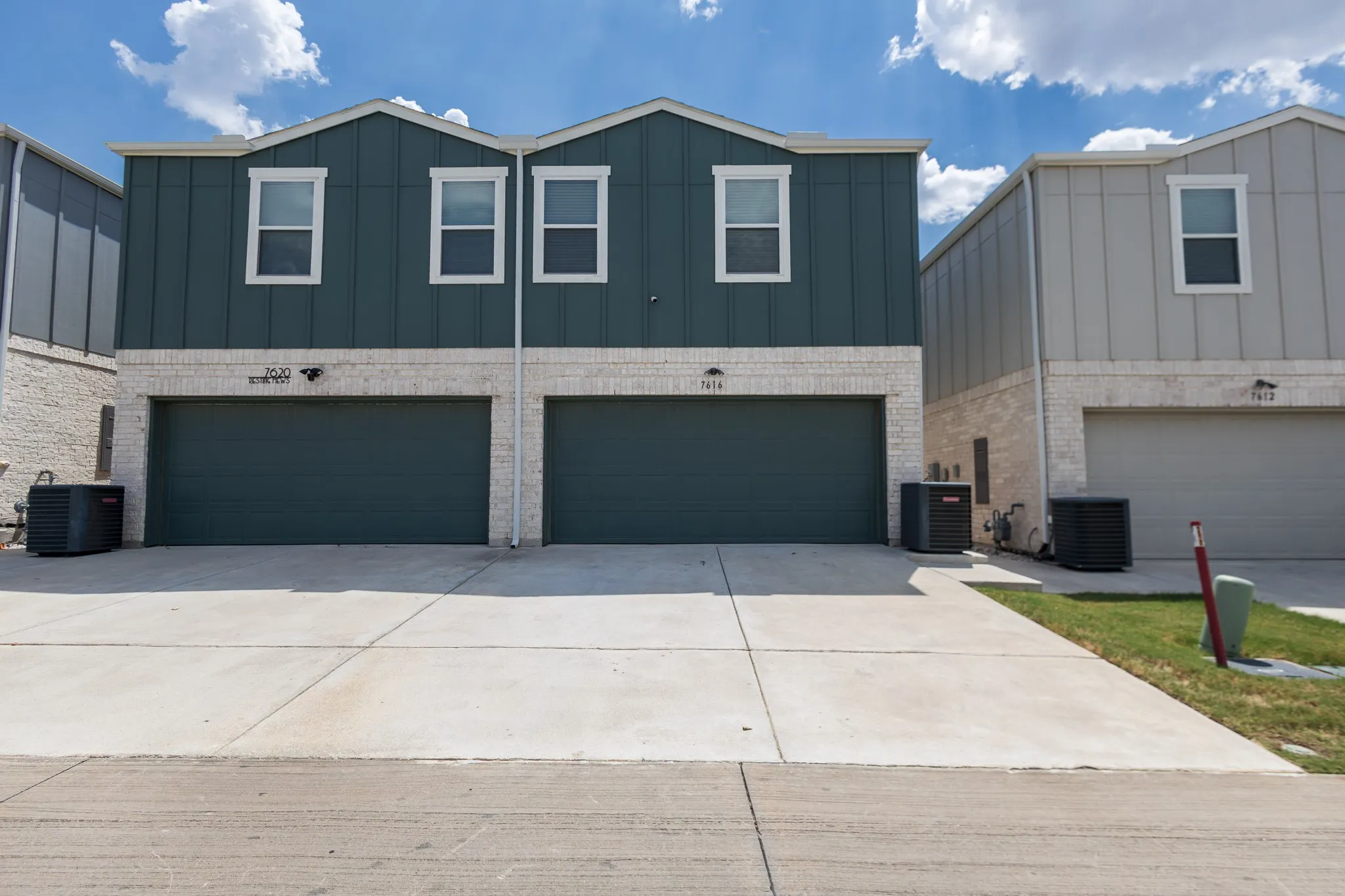 Exterior shot of the back
