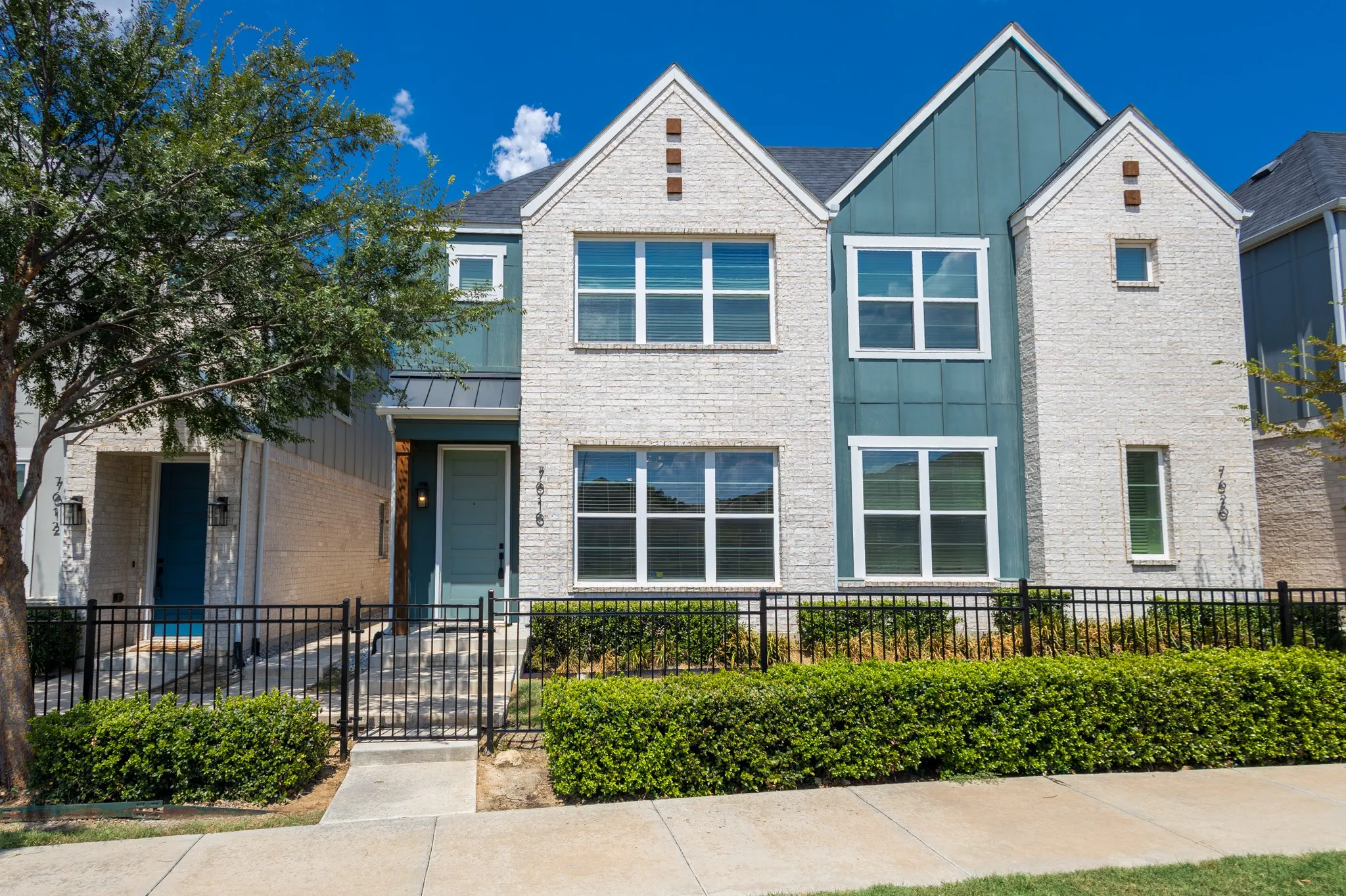 Exterior shot of the front