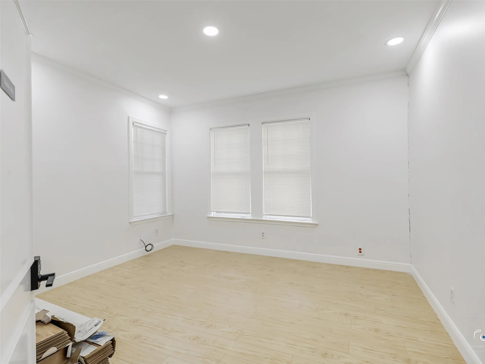 Suite 104 just leased to a tattoo artist.