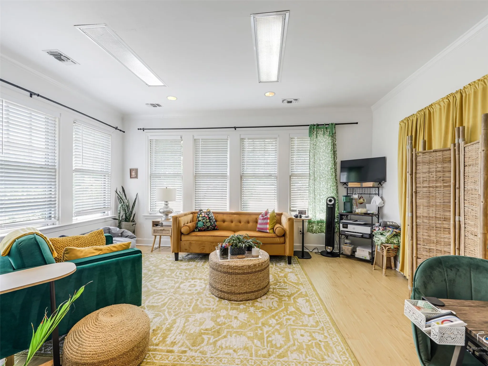 Bright second floor office