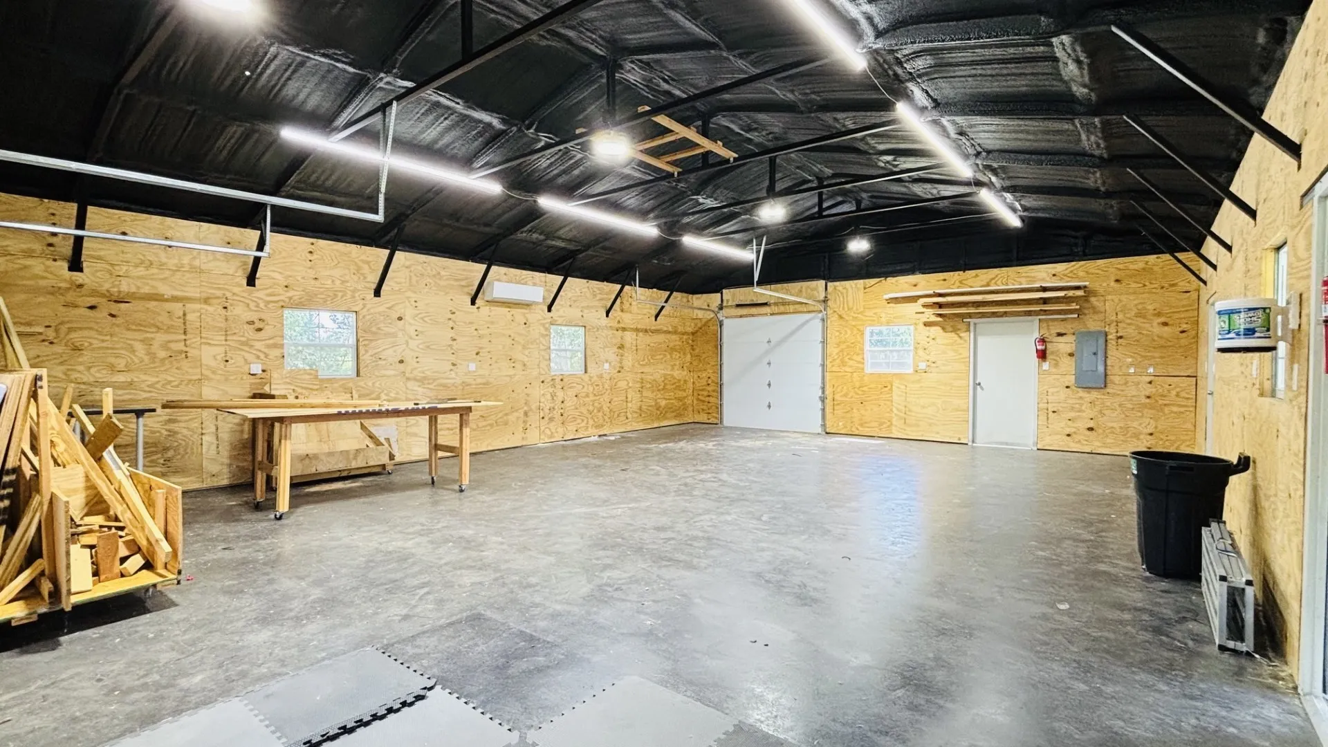 An excellent space for a small business, storing your collectible cars, boats, and diving into your projects.