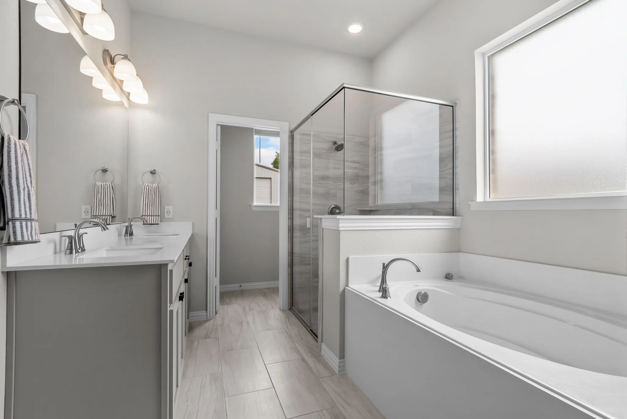 Master bathroom