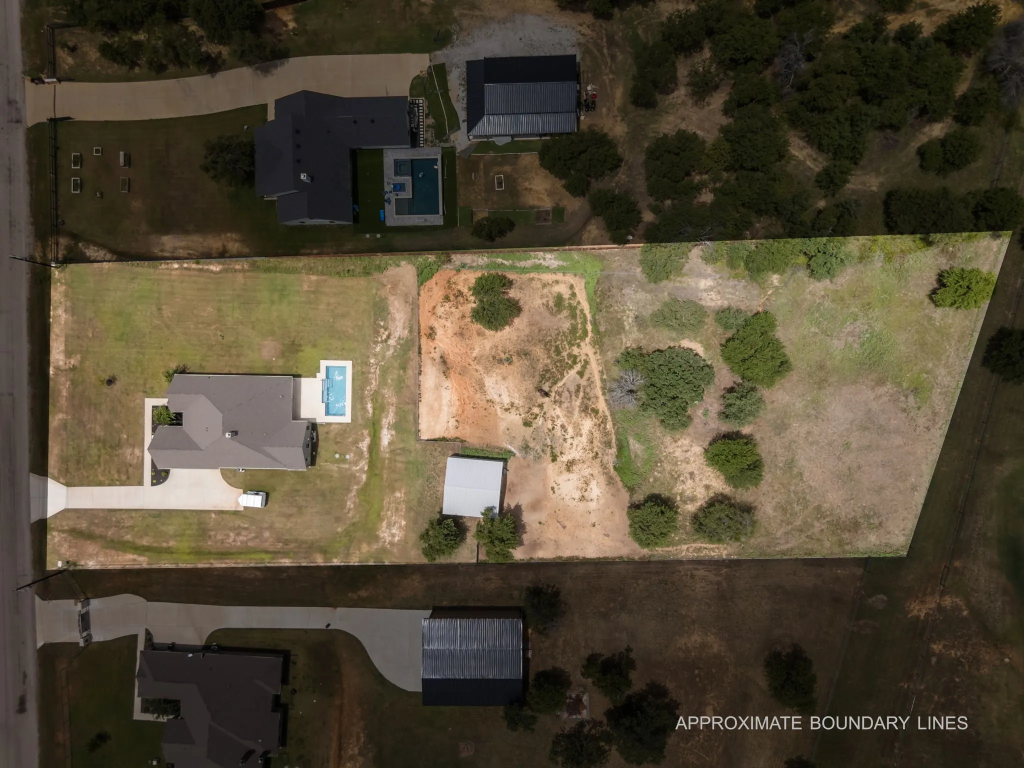 Overhead view