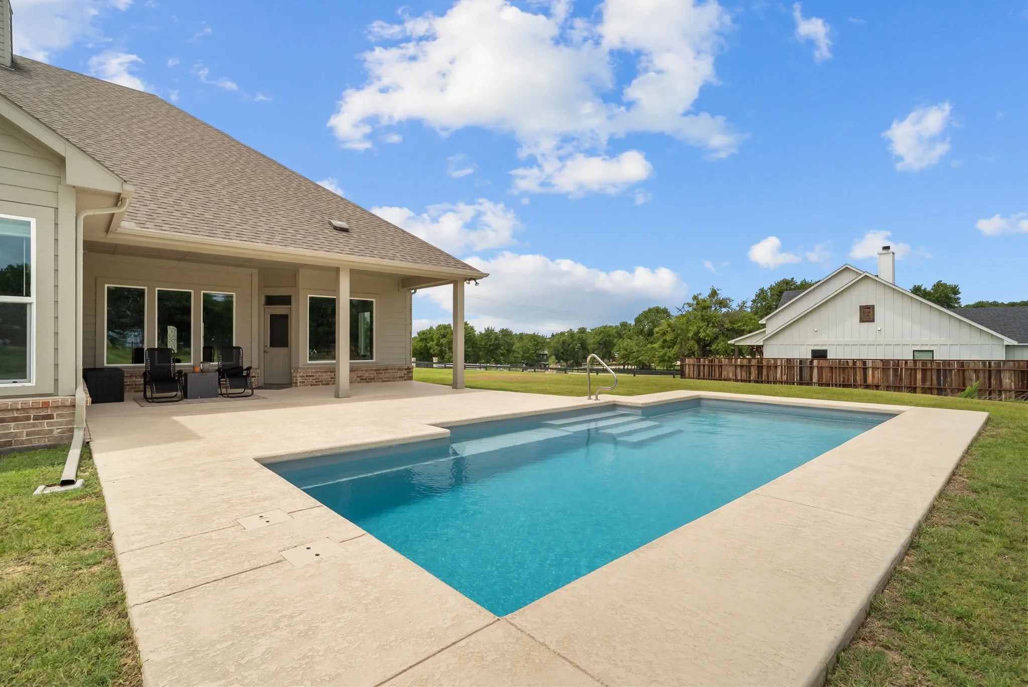 Saltwater pool