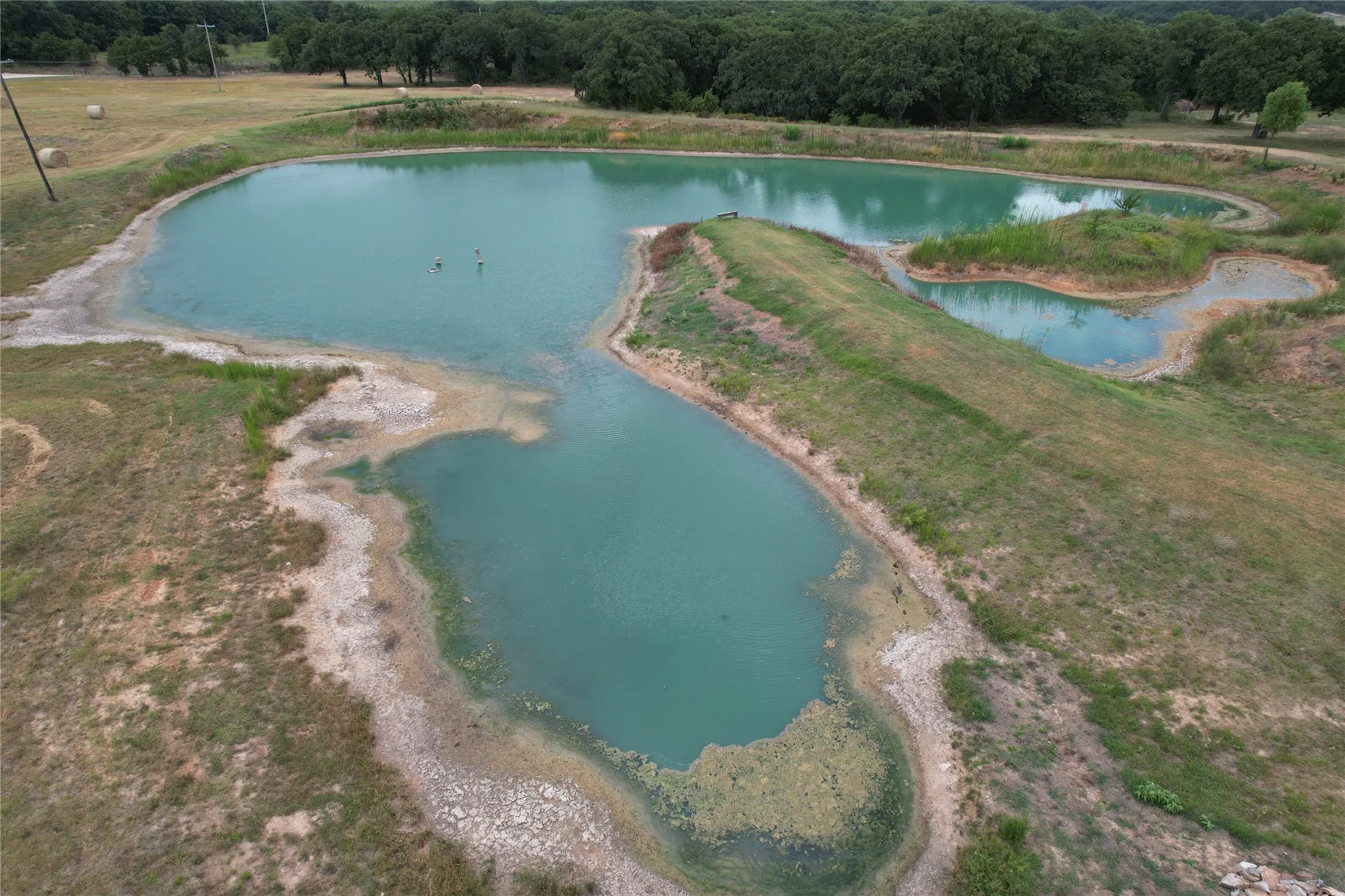 Aerial of Pond