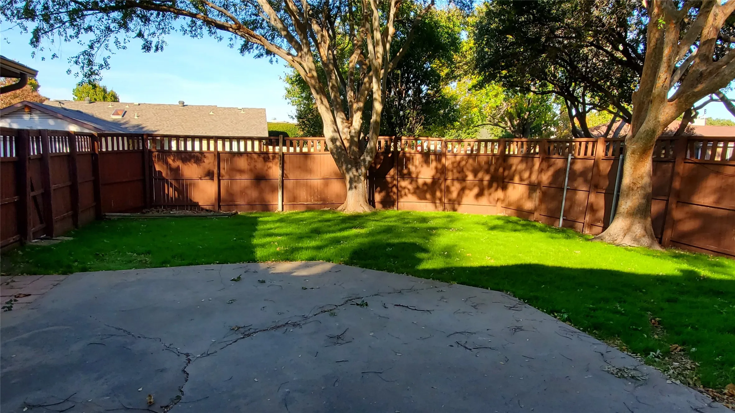 View of yard featuring a patio area