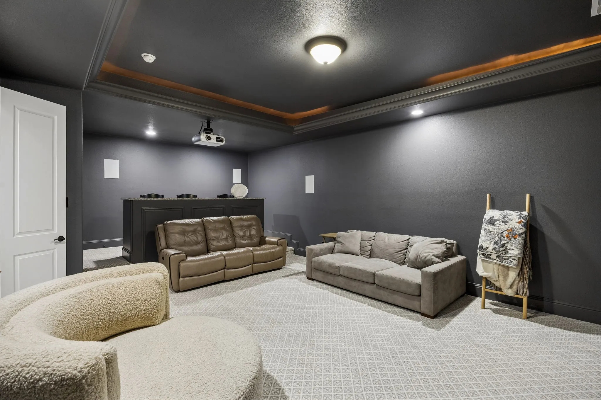 Downstairs Media Room