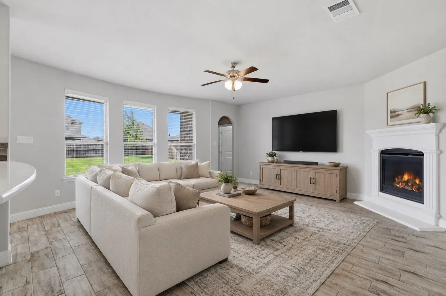 Virtually Staged Living