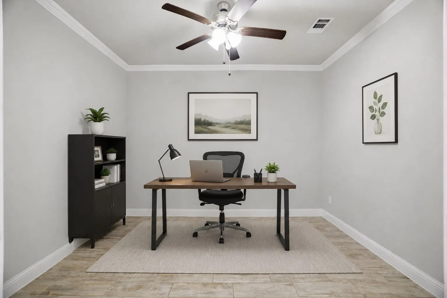 Virtually Staged Office