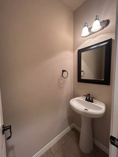 Half Bath on 1st Floor