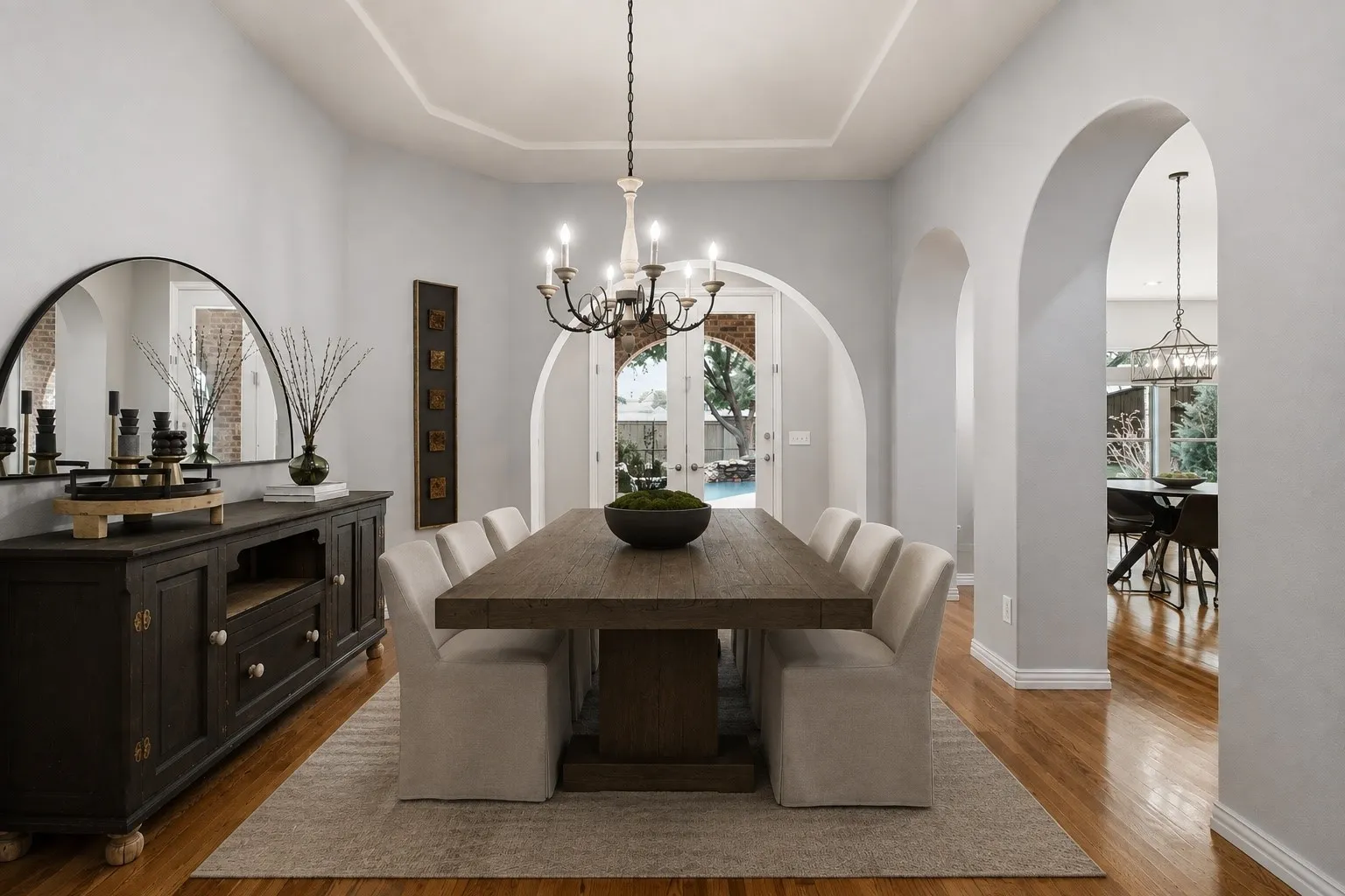Dining Room - Table & Chairs are Virtually Staged
