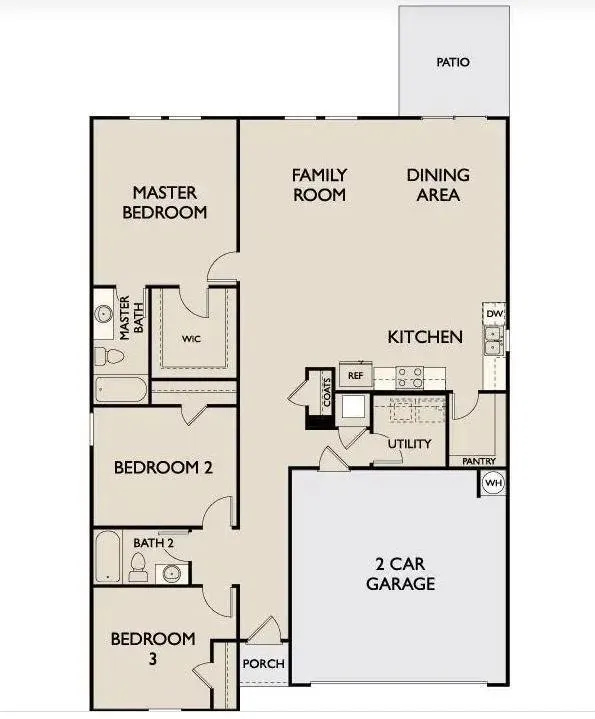 View of room layout