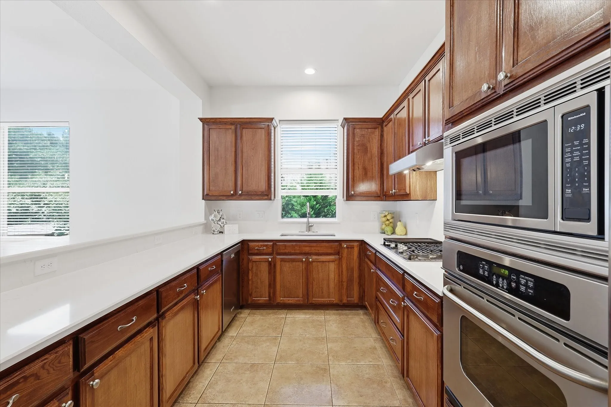 Bright and light with a kitchen window over the sink!