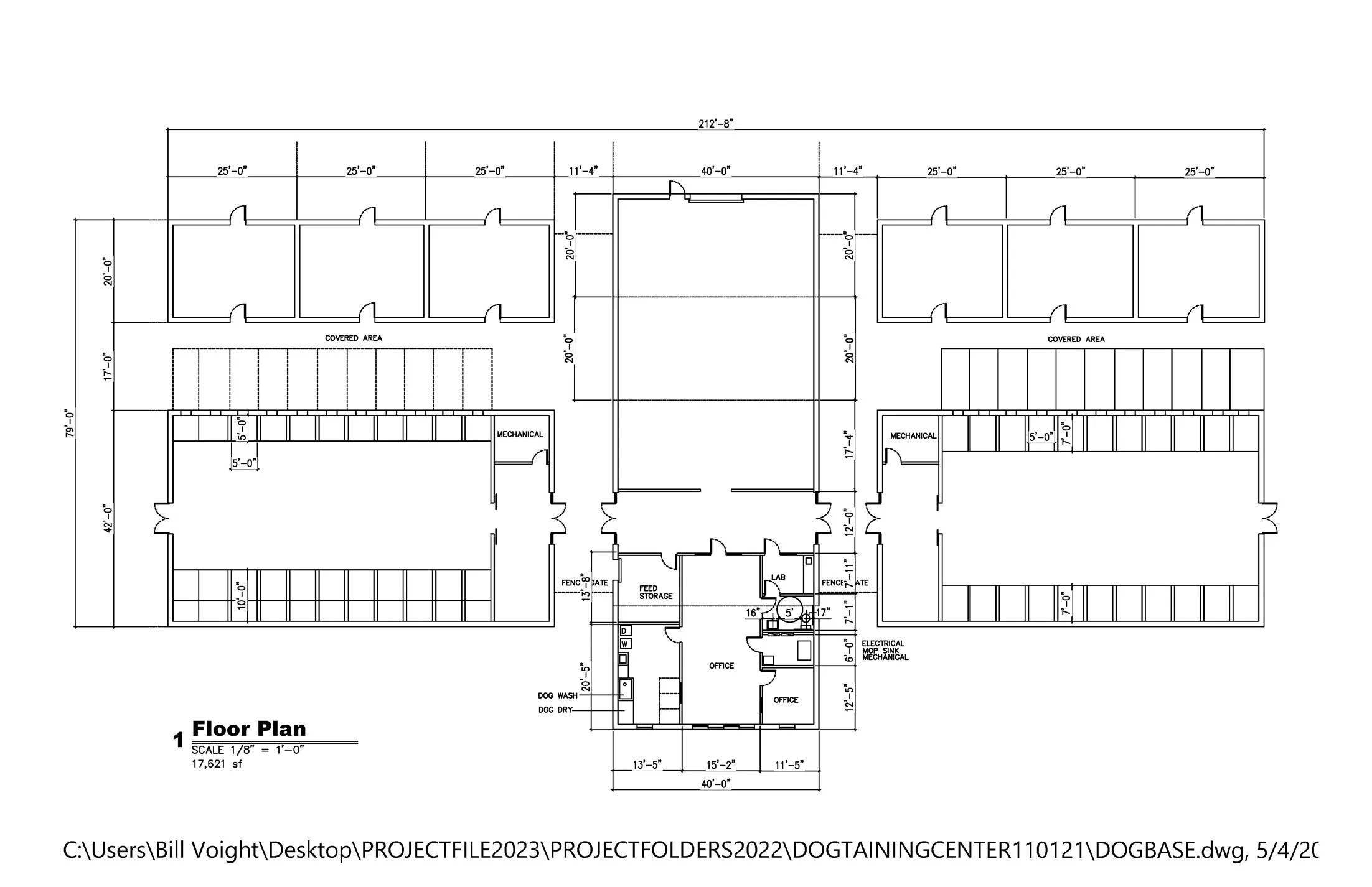 Kennel Facility Floor Plan