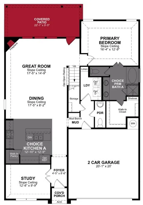 Beazer Homes Verandah Berkshire plan