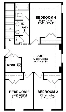 Beazer Homes Verandah Berkshire plan