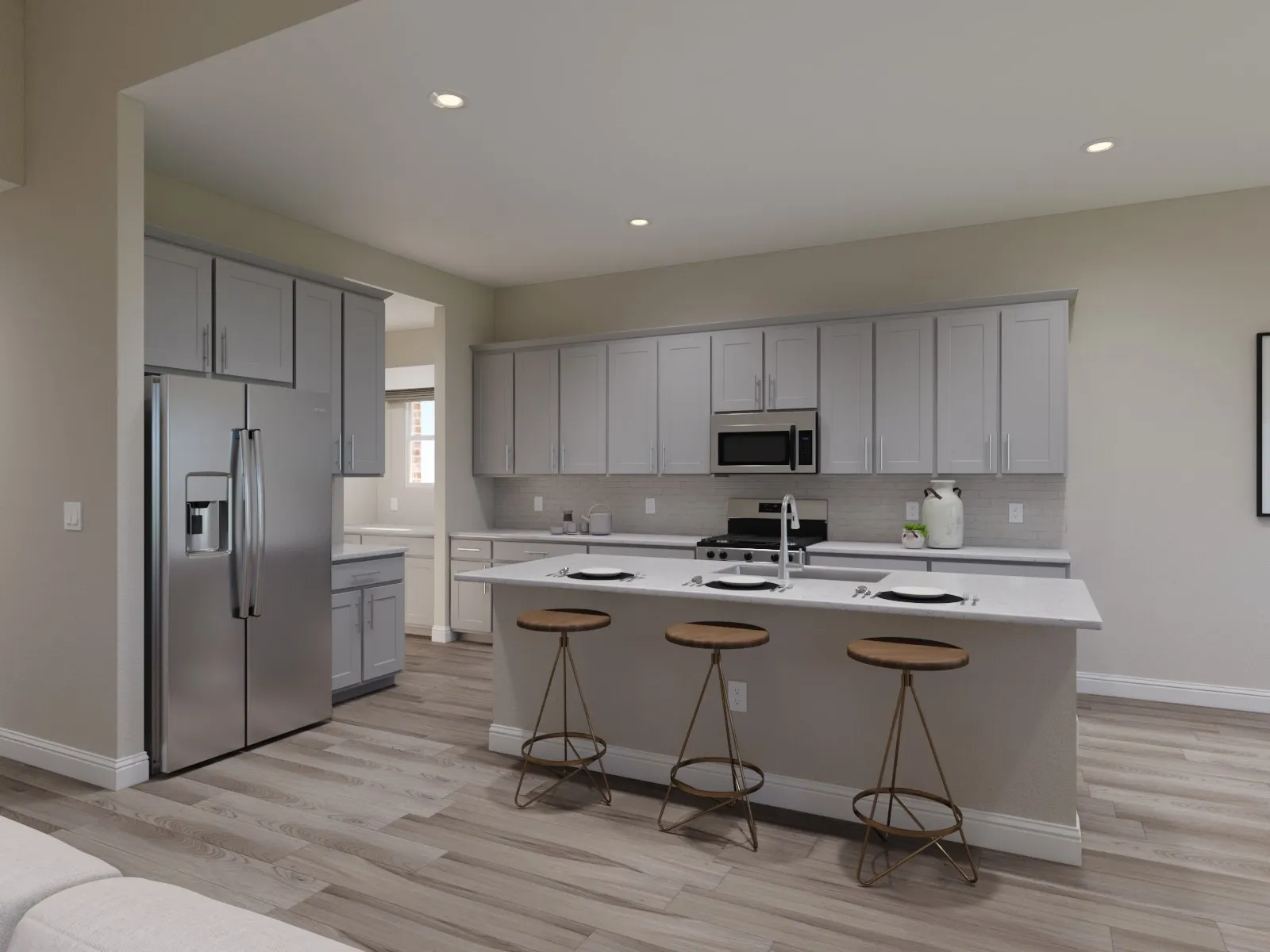 Photo is not of the actual home, but is an inspirational photo of builder’s model home and may depict options, furnishings, and/or decorator features that are not included.