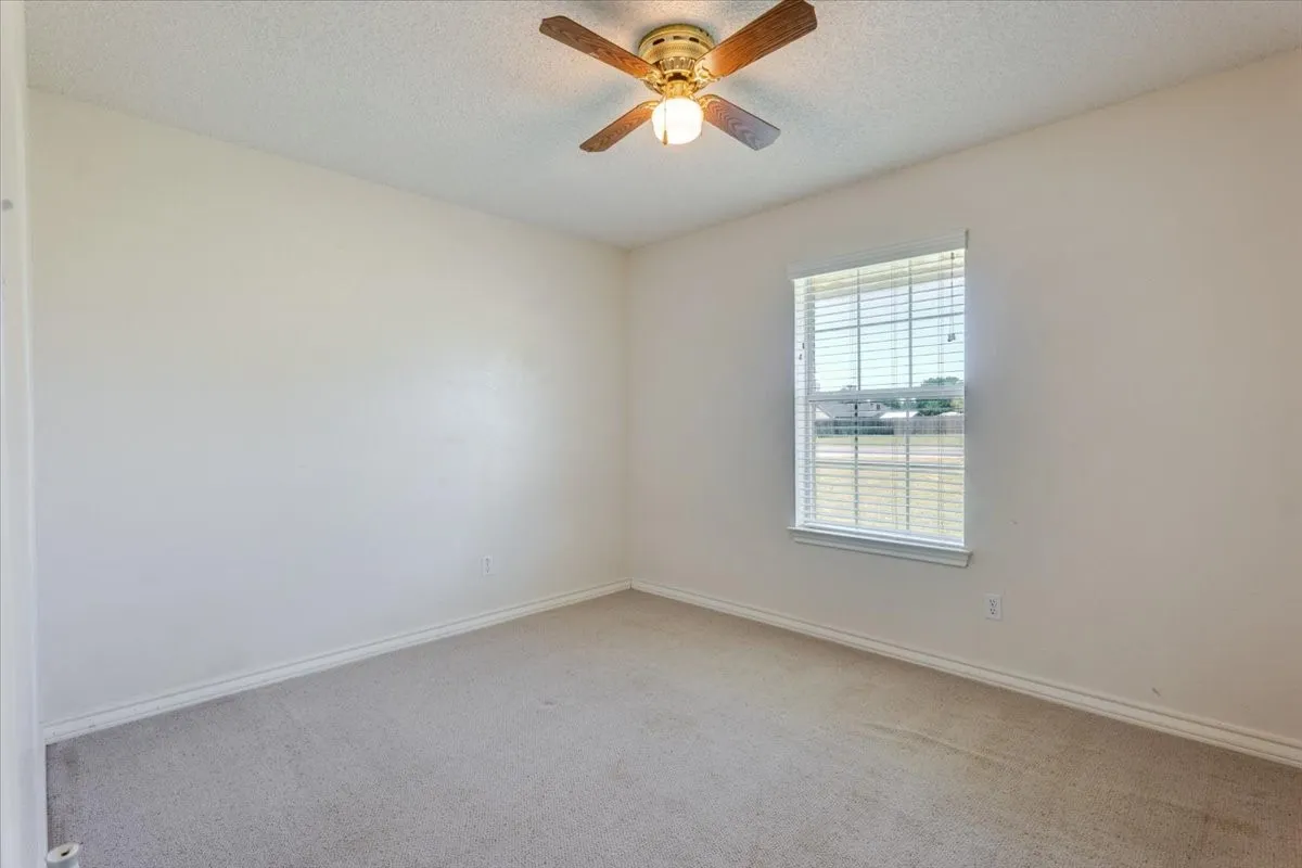 Additional secondary bedroom; split floor plan