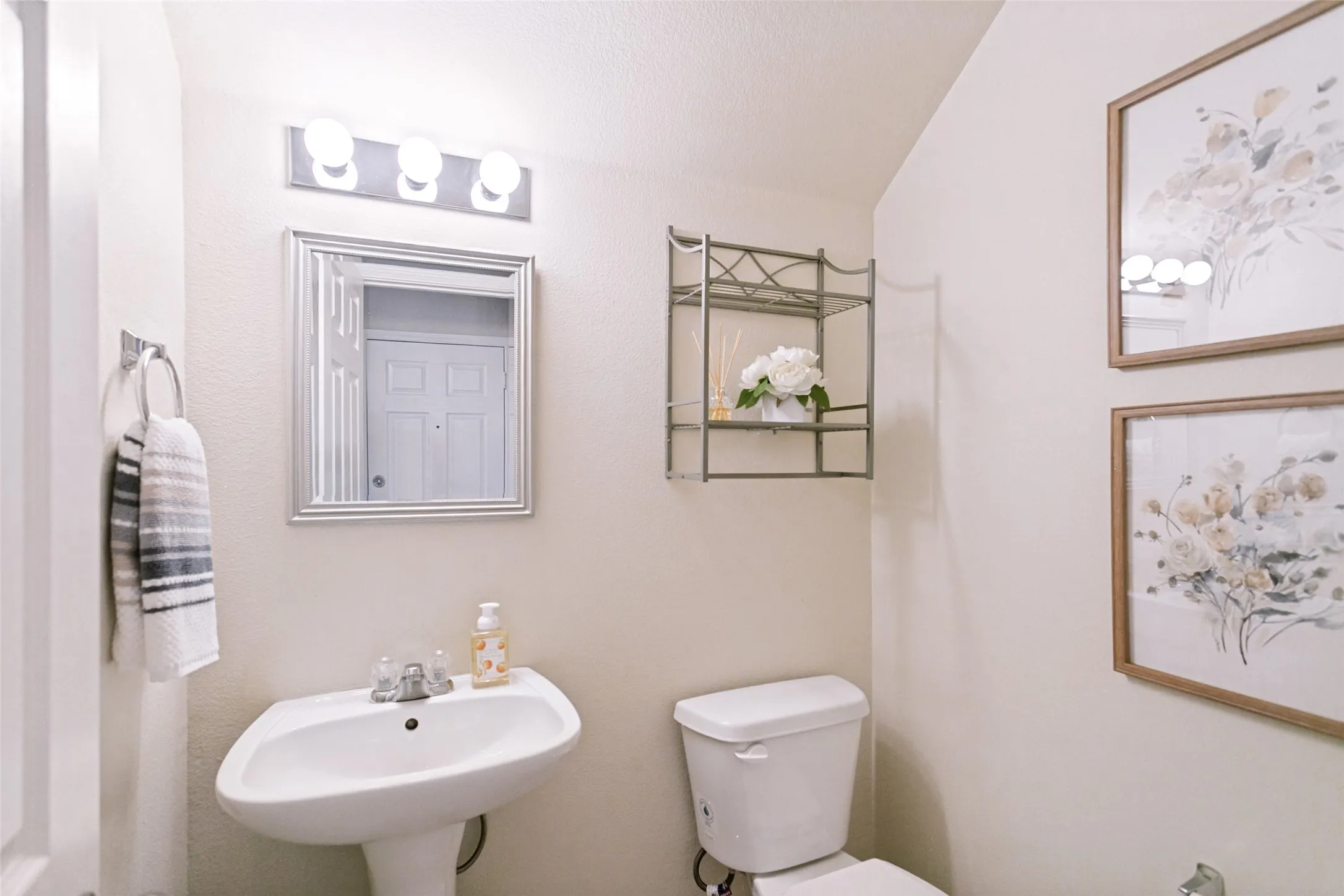 Convenient Powder Room
