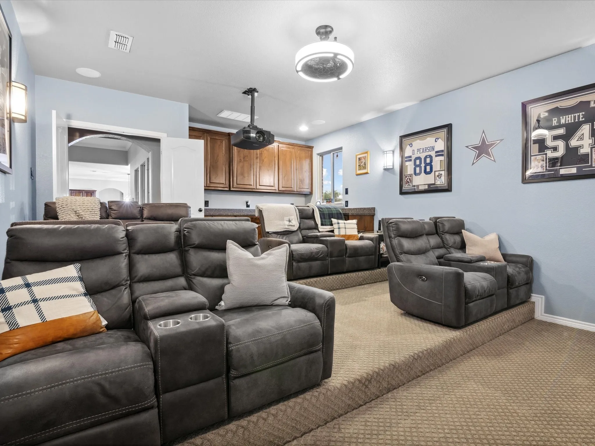 A home theatre